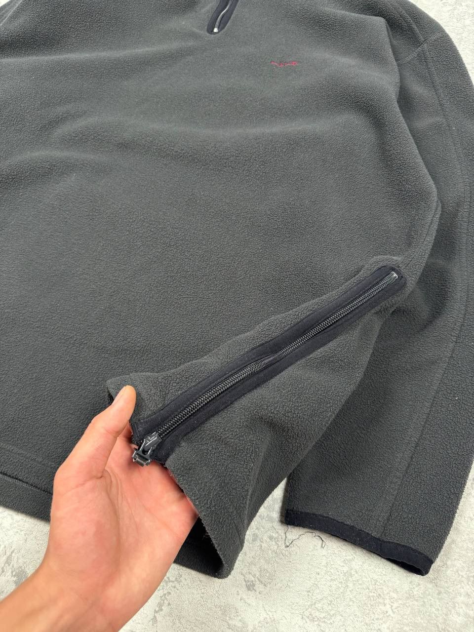 Nike Vintage Nike 1/4 Zip Fleece Sweatshirt Size XL Size US XL / EU 56 / 4 - 6 Thumbnail