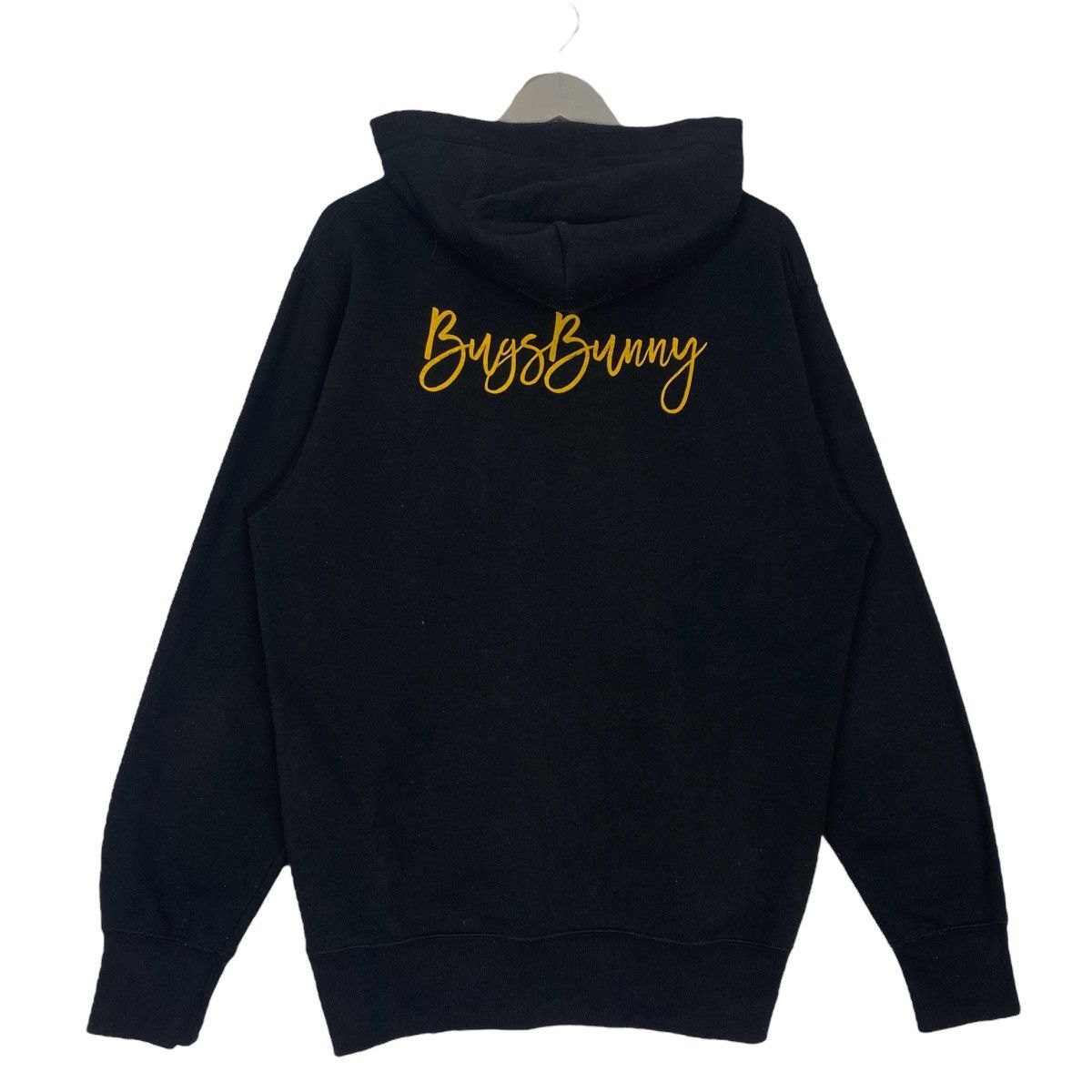 Other Vintage Bugs Bunny Looney Tunes Hoodie Sweater Big Logo Blac Size US XL / EU 56 / 4 - 5 Thumbnail
