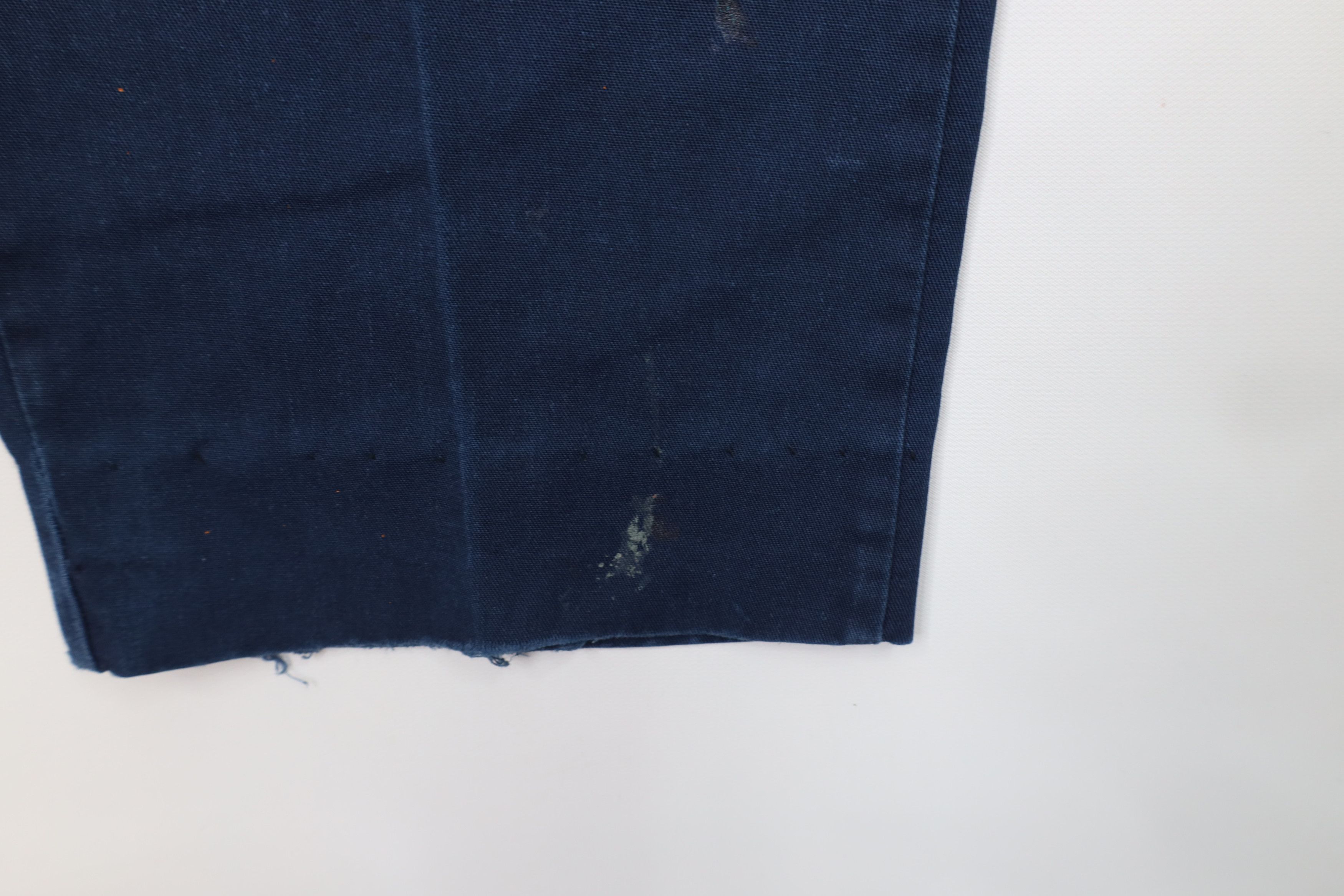 Vintage Vintage 90s Streetwear Workwear Mechanic Pants Blue USA Size US 33 - 6 Thumbnail