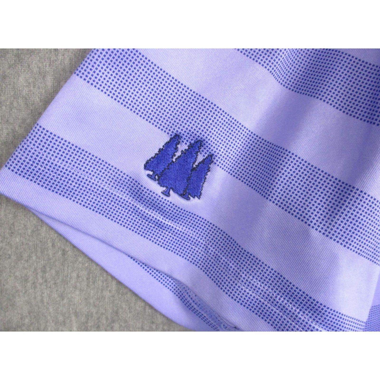 Adidas Adidas Polo Shirt Mens XL Purple Striped ClimaCool Golf Performance B83010 Size US XL / EU 56 / 4 - 4 Thumbnail