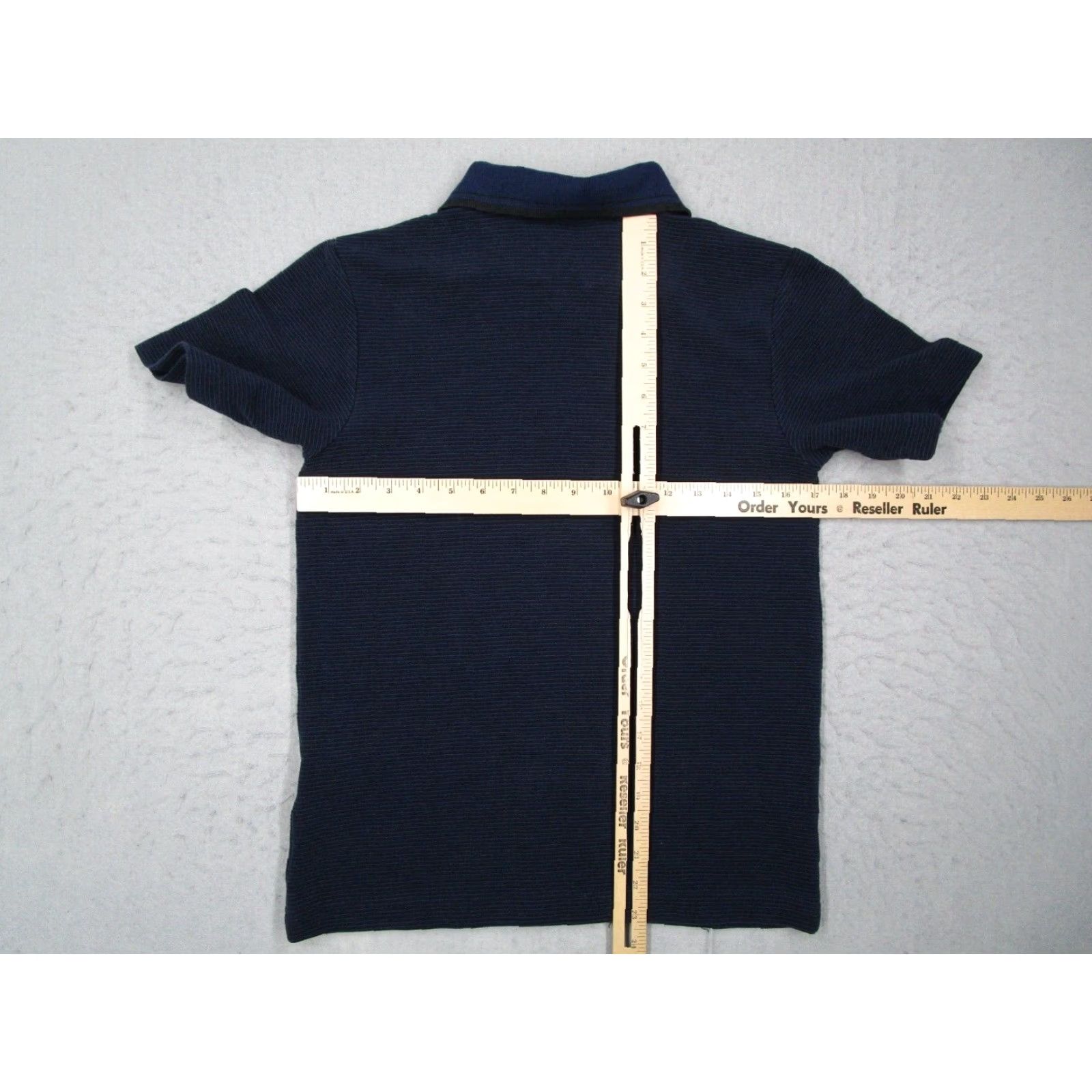 Guess VINTAGE GUESS Polo Shirt Men Small Blue Zip Front Short Sleeve Embroidered Logo Made in Australia Size US S / EU 44-46 / 1 - 5 Thumbnail