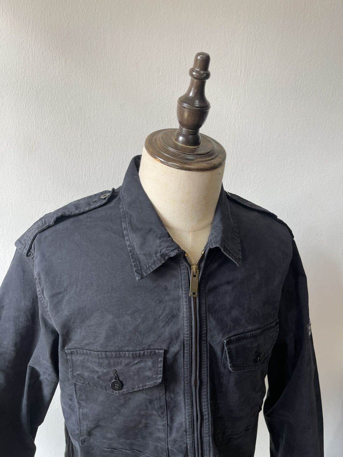 Stone Island 2007 Stone Island Shadow Black Military Jacket C2 Size US XL / EU 56 / 4 - 8 Thumbnail