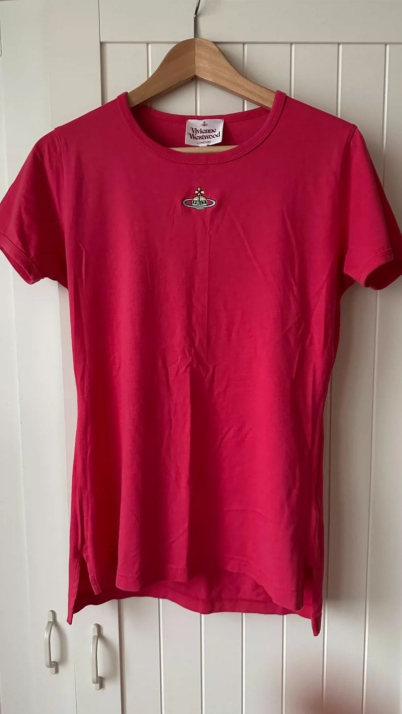 Vivienne Westwood vivienne westwood Saturn T-shirt, peach Size S / US 4 / IT 40 - 1 Thumbnail