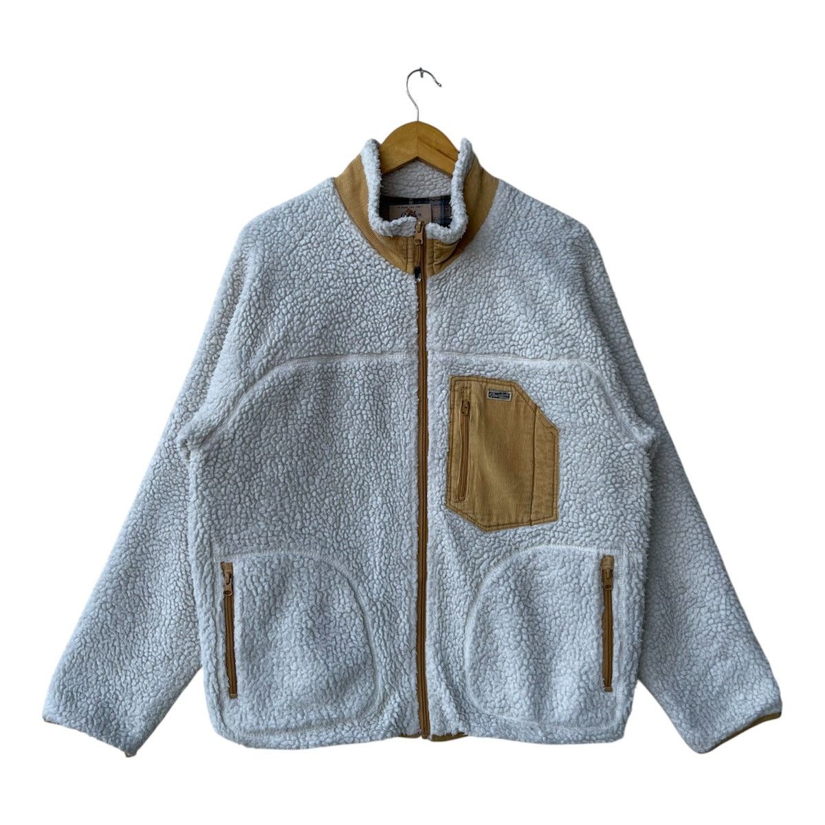 Golden Bear Vintage Golden Bear Deep Pile Fleece Jacket Size US L / EU 52-54 / 3 - 1 Thumbnail