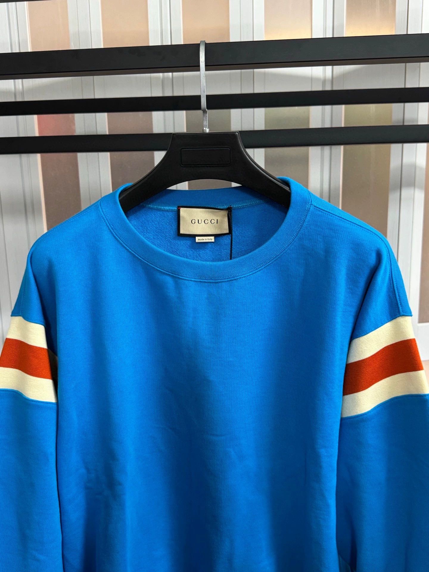 Gucci gucci blue sweatshirt with shoulder details Size US XS / EU 42 / 0 - 2 Thumbnail