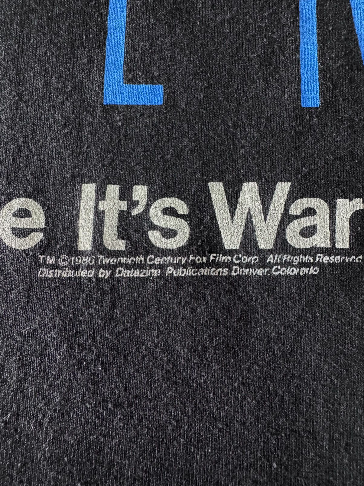 Vintage 1986 ALIENS This Time It’s War 80s Screen Stars Best Shirt Size US M / EU 48-50 / 2 - 8 Thumbnail