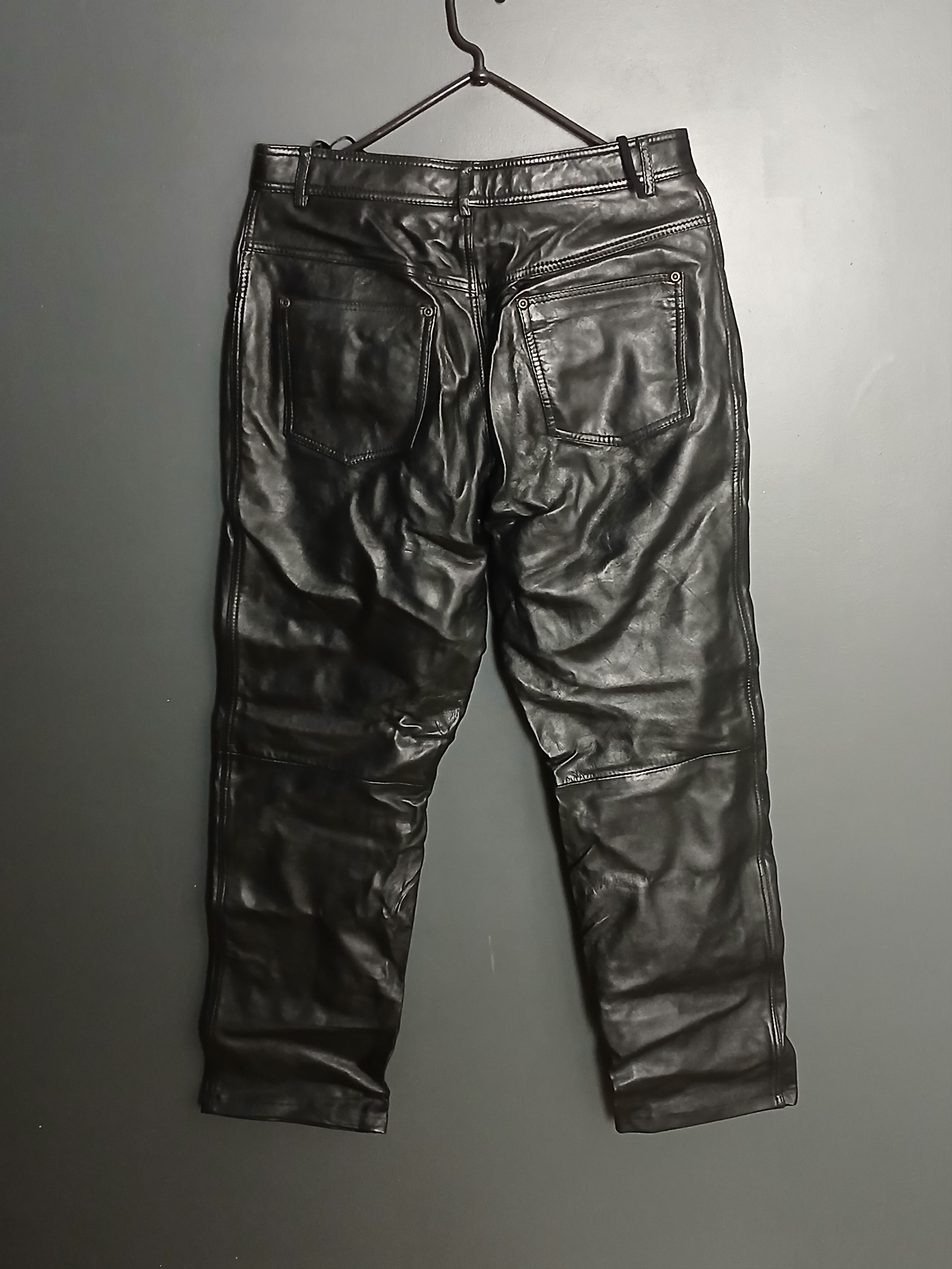 Leather Vintage Leather Pants Size US 32 / EU 48 - 2 Thumbnail