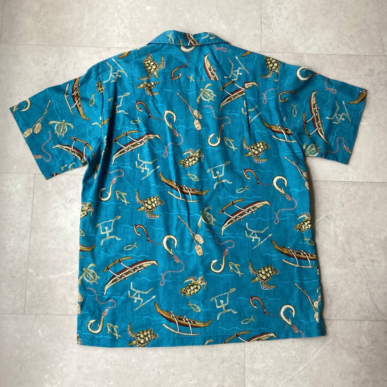 Tori Richard Vintage Honua Aloha Hawaiian Shirt Size US M / EU 48-50 / 2 - 7 Thumbnail