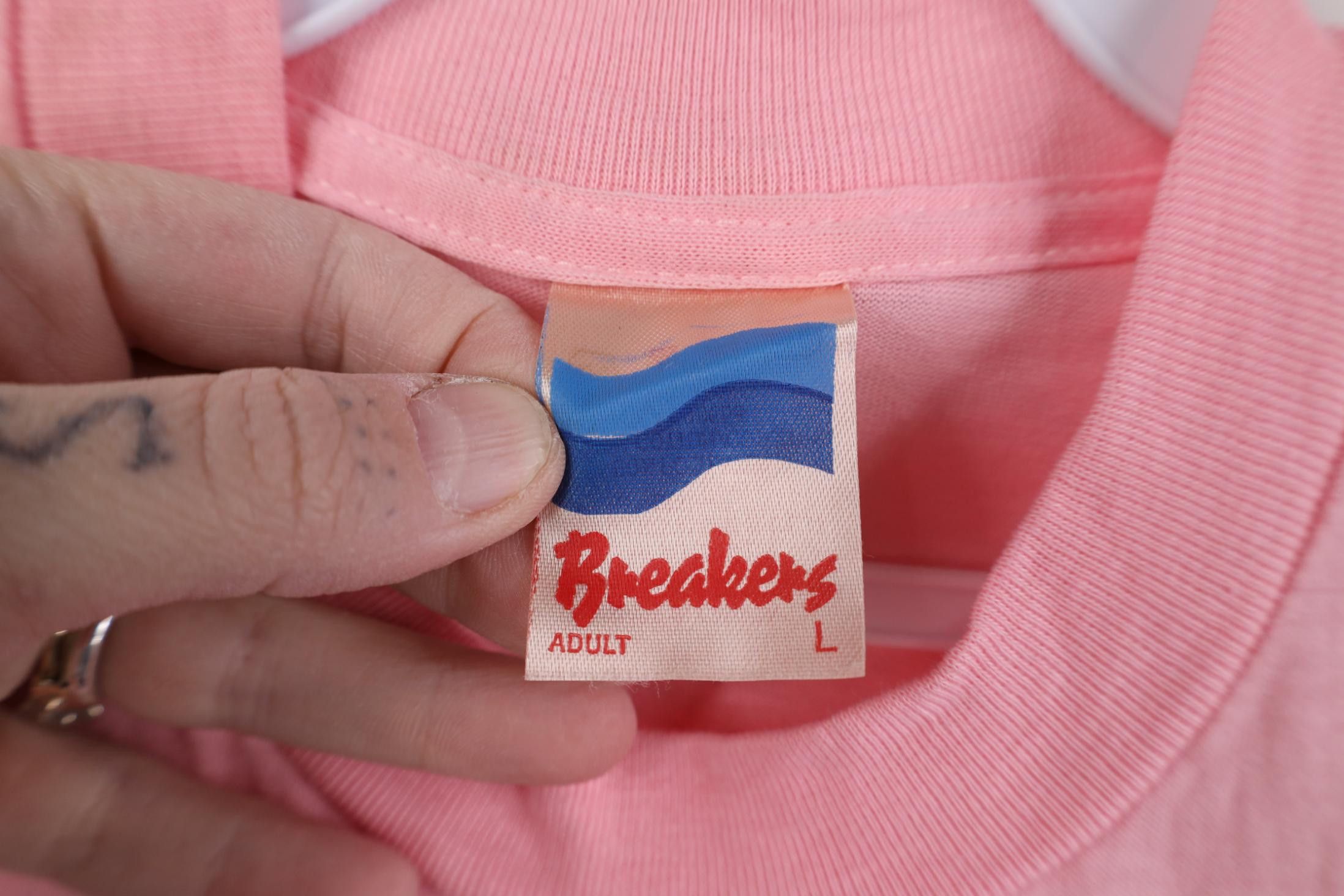 Vintage Vintage 80s 90s Peggys Cove Nova Scotia Canada T-Shirt Pink Size L / US 10 / IT 46 - 6 Thumbnail