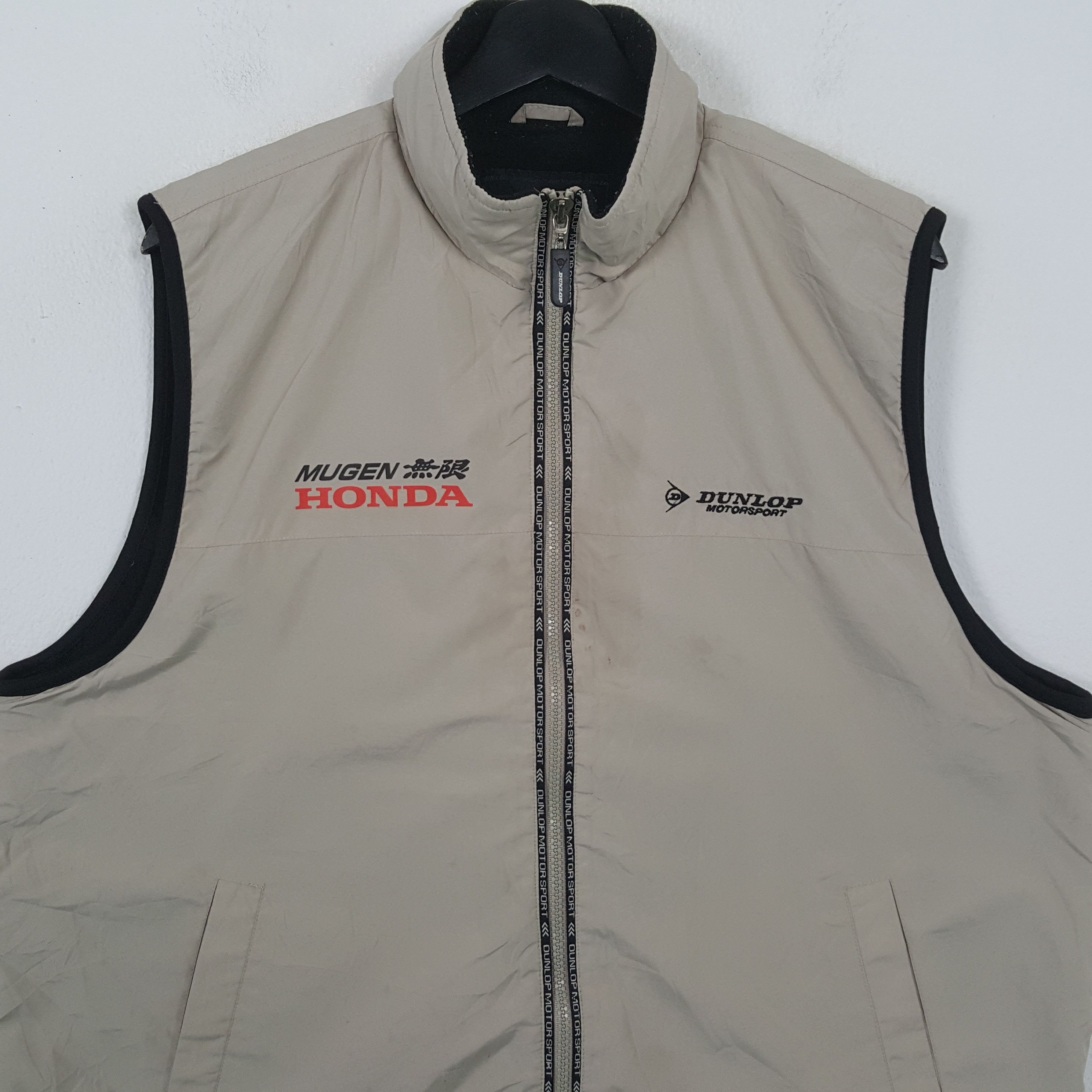 Vintage Dunlop X Mugen Honda Custom Art Vest RR13 Size US L / EU 52-54 / 3 - 4 Thumbnail