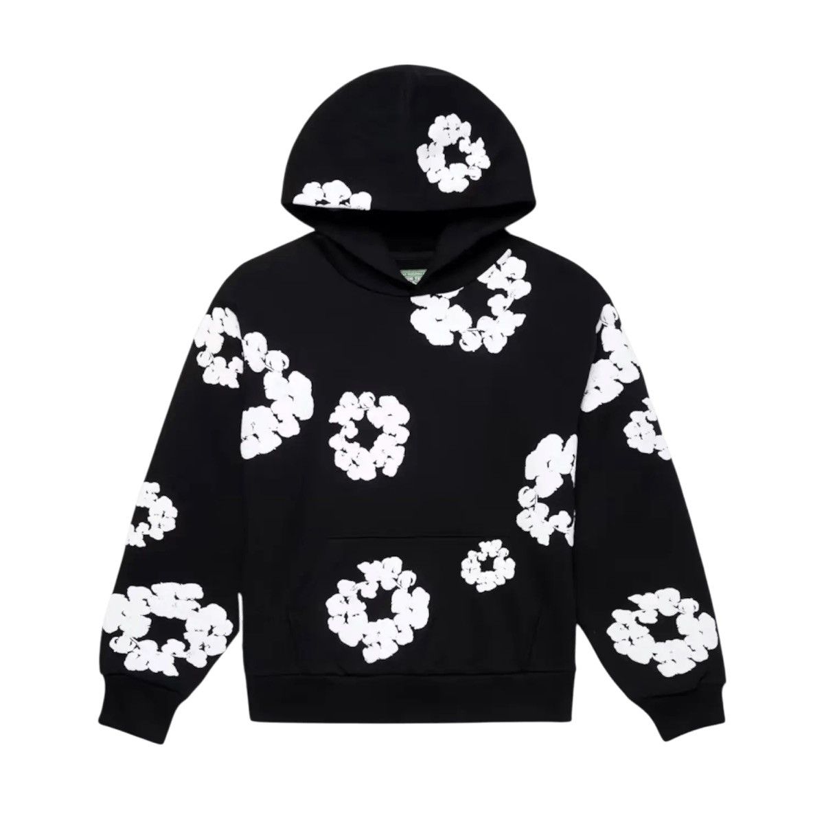 DENIM TEARS The Cotton Wreath Sweatshirt Black Size US M / EU 48-50 / 2 - 1 Thumbnail