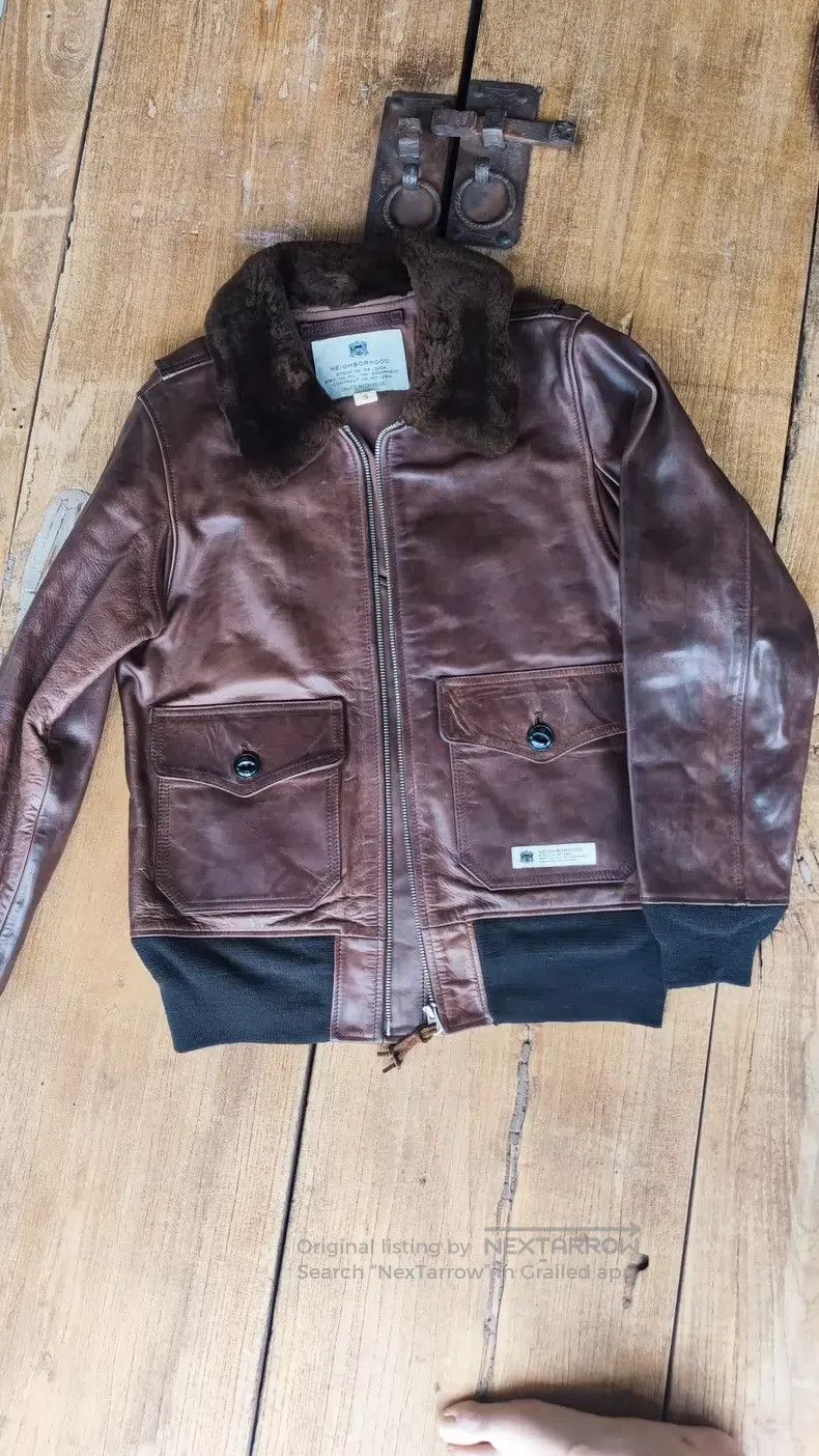 ジャケット・アウター NEIGHBORHOOD single horse leather Neighborhood Horse leather