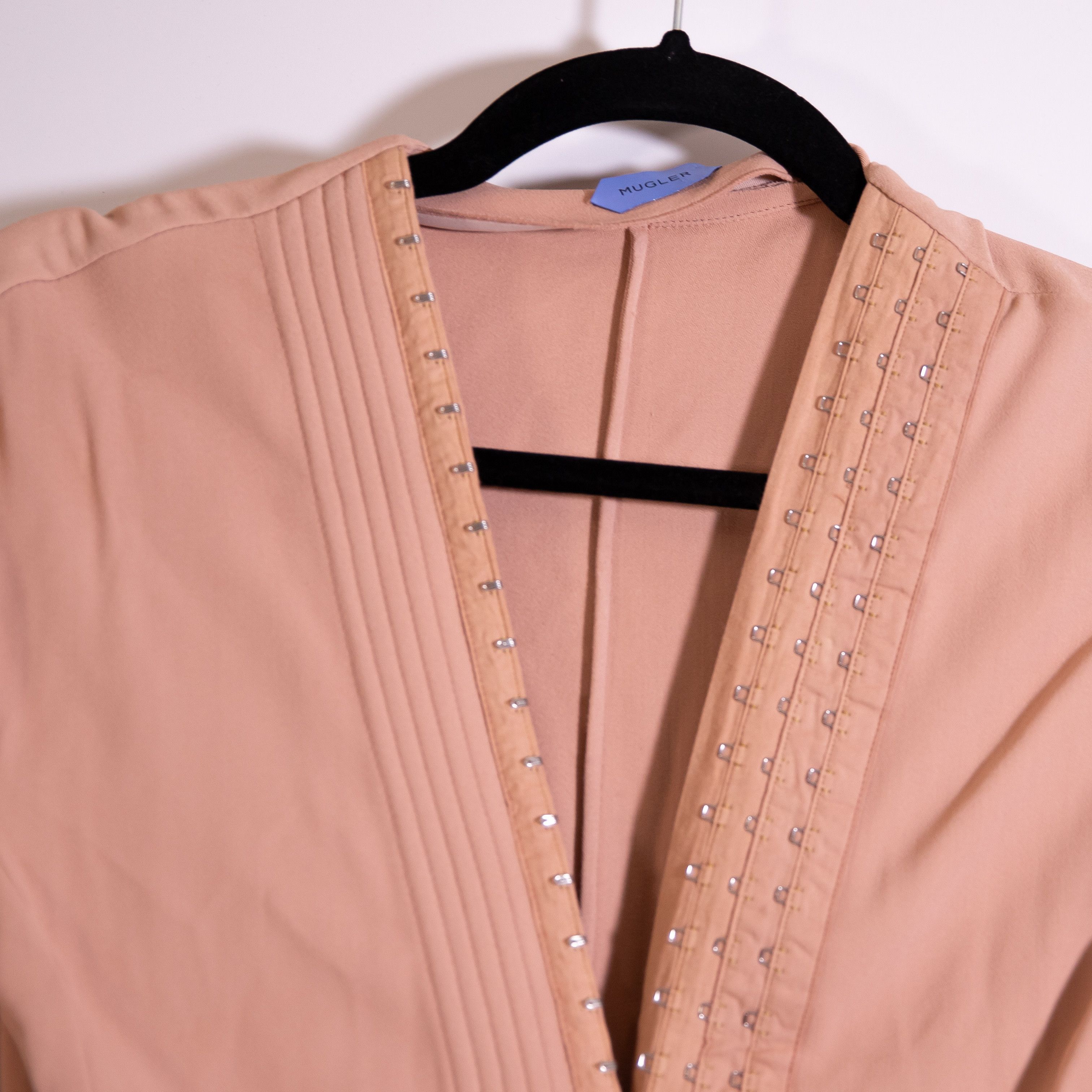 Mugler Mugler Hook And Eye Front Detail Crepe Size XS / US 0-2 / IT 36-38 - 2 Thumbnail