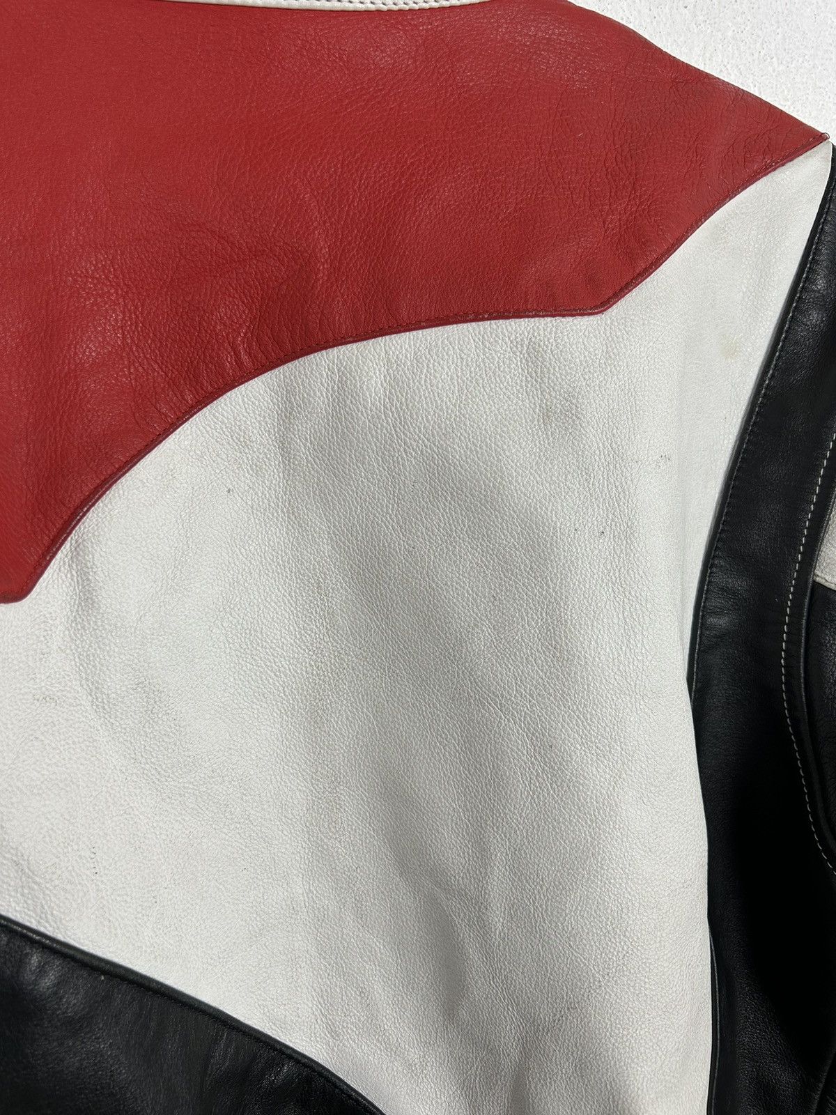 Dainese 80s Vintage Dainese Womenswear Motorcycle Leather Jacket Size XL / US 12-14 / IT 48-50 - 11 Thumbnail