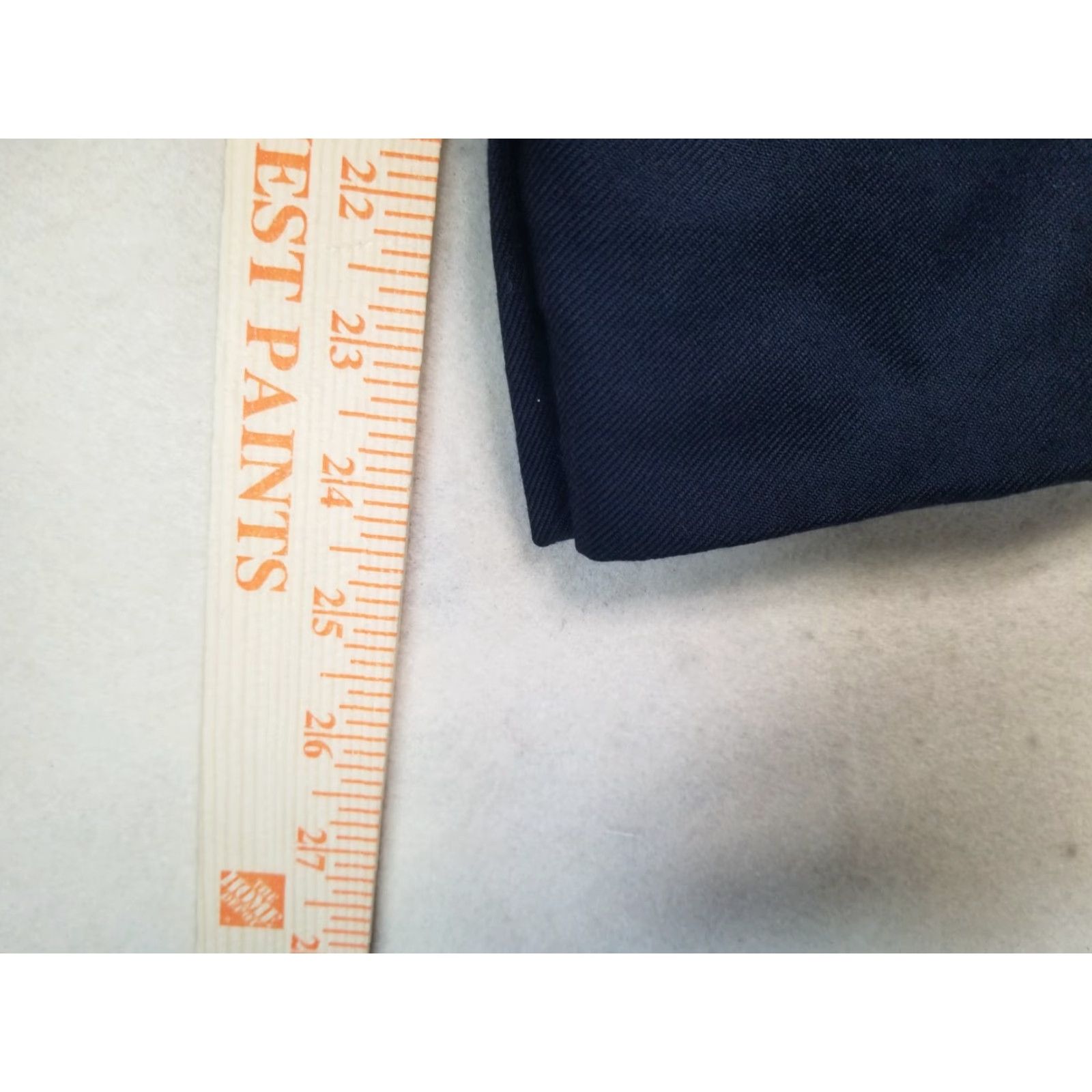 Vintage Samuelsohn Blazer Jacket Men 46R Blue Cashmere Notch Lapel Single-Breasted 4-Button Double-Vented Regular Tailored Sport Coat Size 46R - 5 Thumbnail
