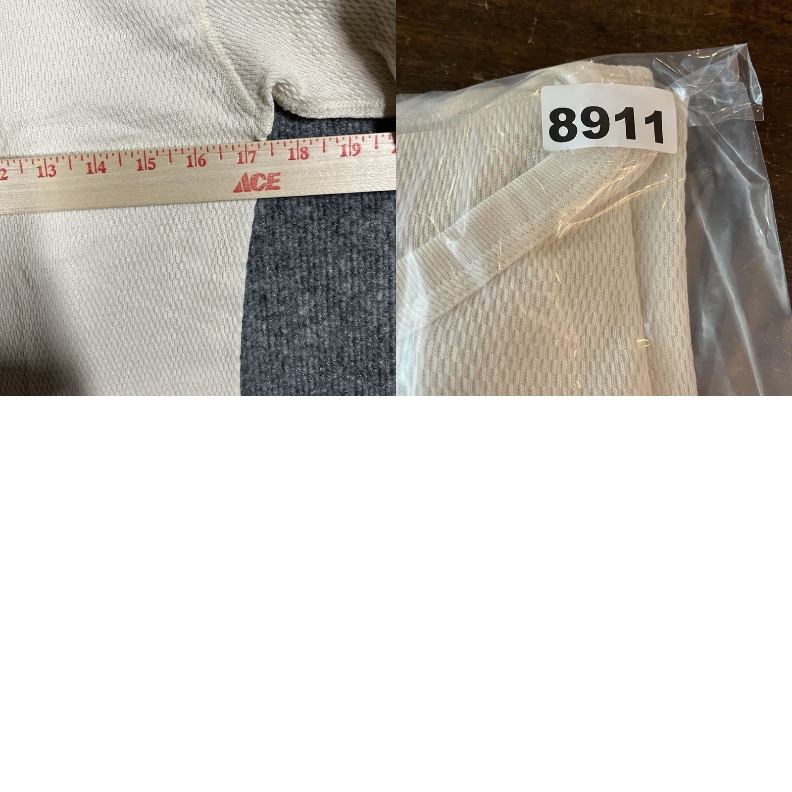 Vintage VINTAGE Duofold Thermal T Shirt Mens Large White Cotton USA NEW Size US L / EU 52-54 / 3 - 9 Thumbnail