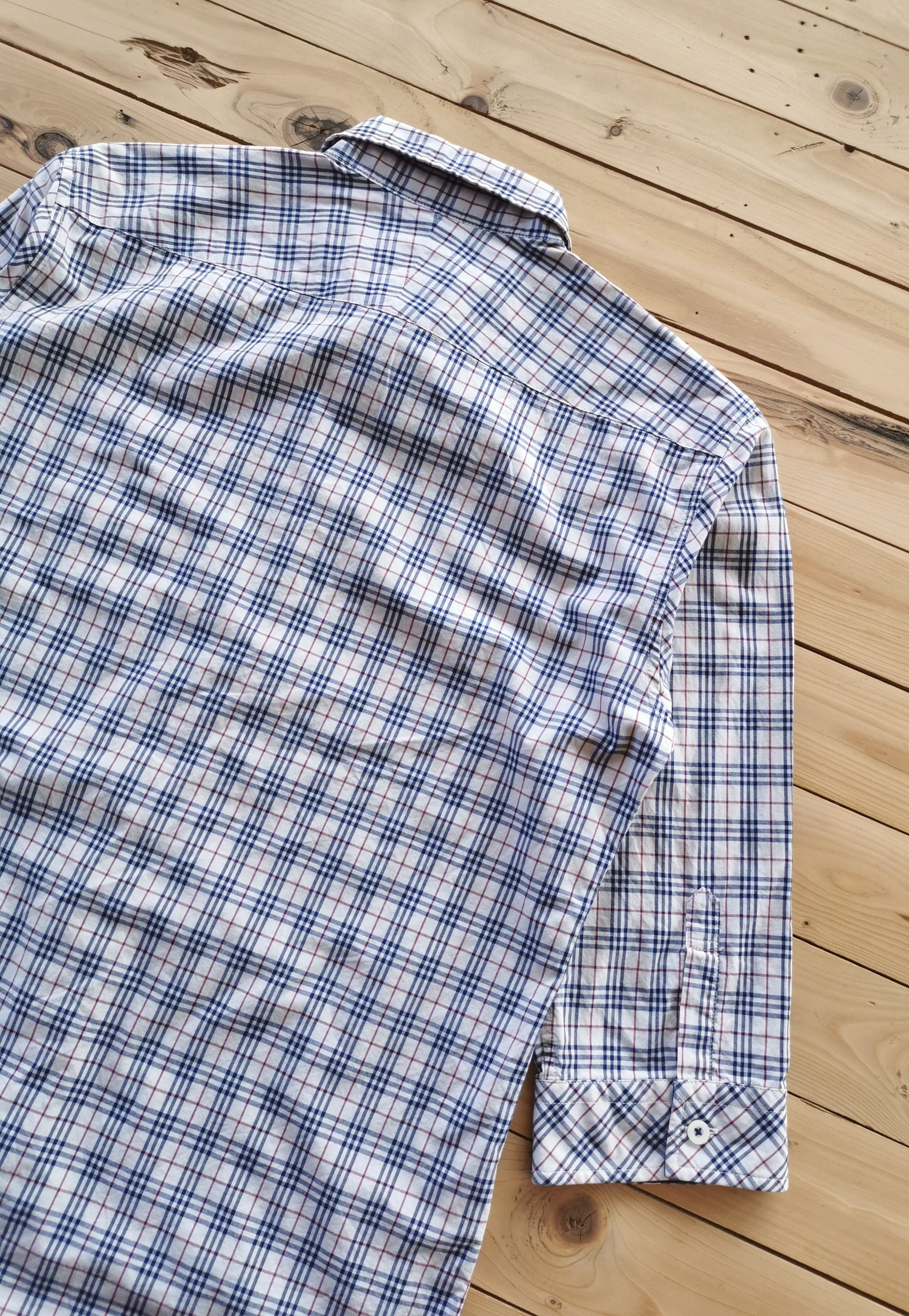 Burberry Burberry Nova Check Raglan Button Up Shirts Size US M / EU 48-50 / 2 - 6 Thumbnail
