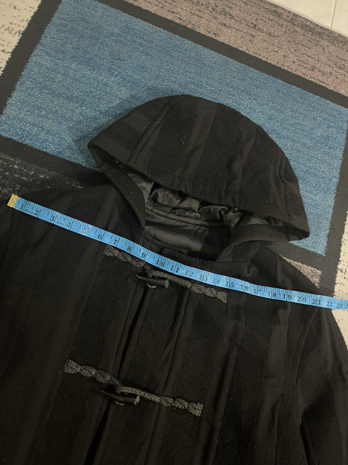 Yohji Yamamoto Vintage A.A.R Yohji Yamamoto Durban Hoodie Duffle Jacket Size US XL / EU 56 / 4 - 21 Thumbnail