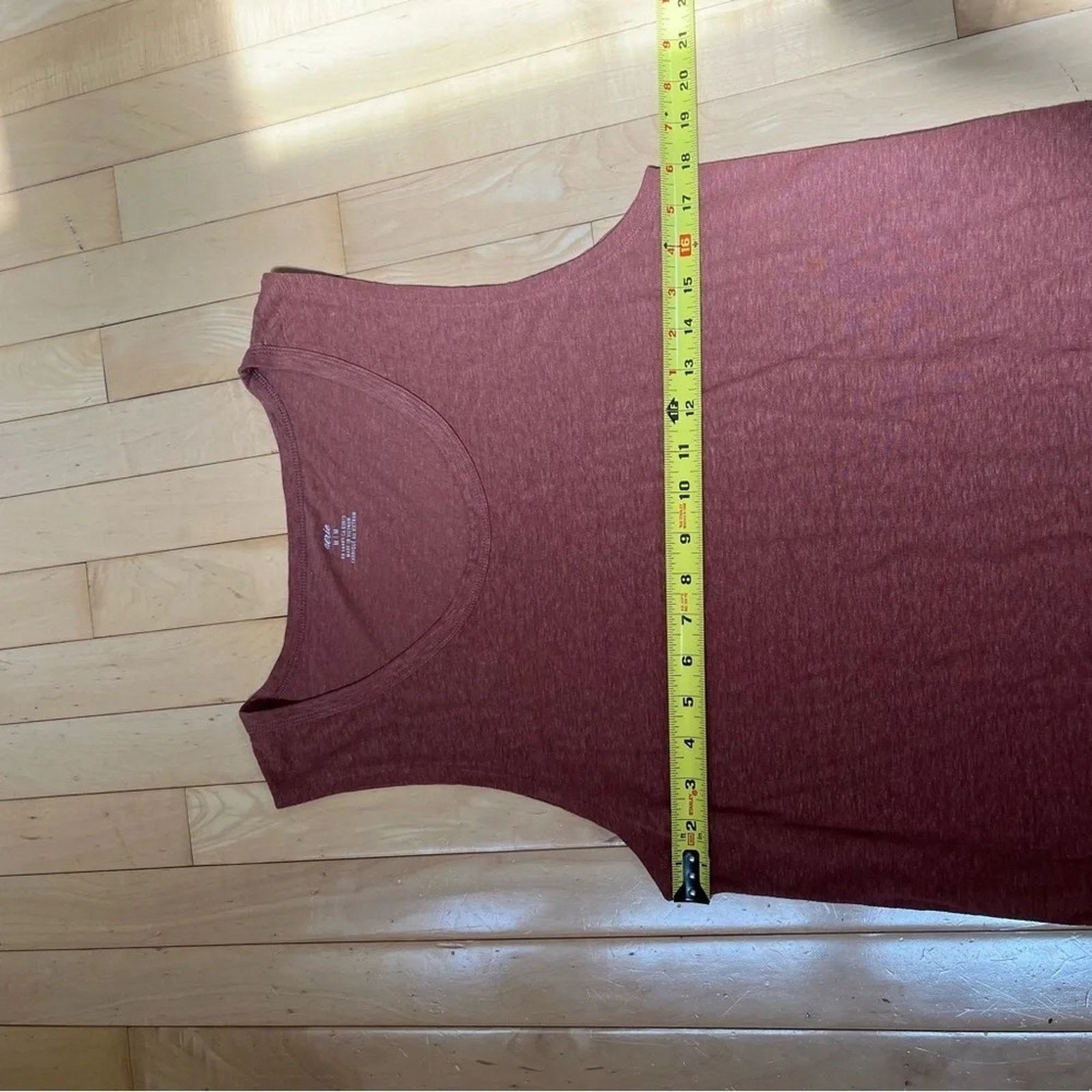 Other Aerie Dress Sz M Red Tank Scoop Neck Sleeveless Linen Midi Size M / US 6-8 / IT 42-44 - 8 Thumbnail