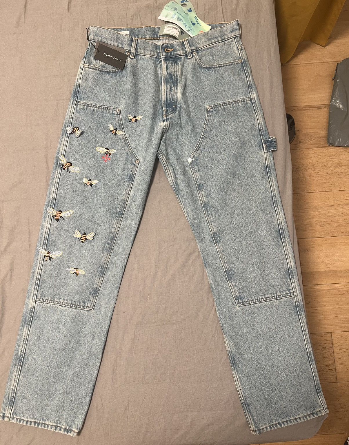Off-White Bees Carpenter Jeans