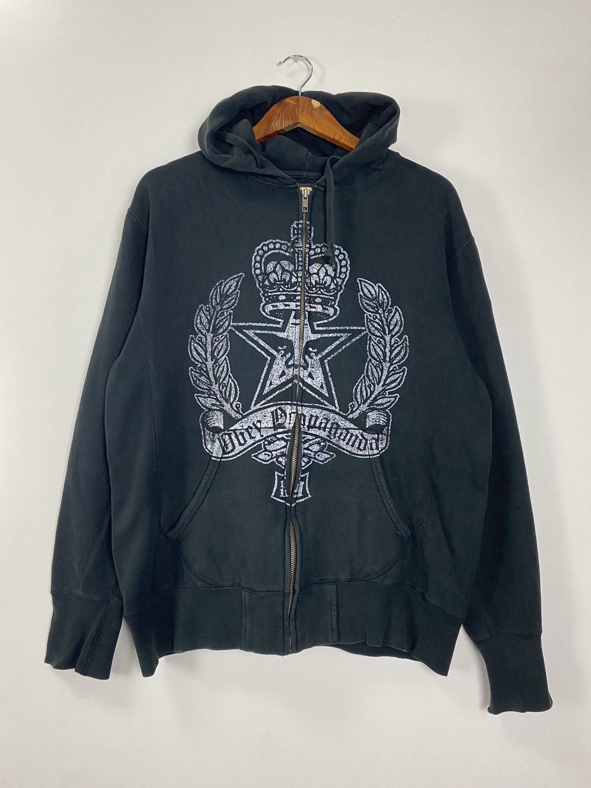 Obey × Vintage Vintage Obey streetwear hoodie Size US XL / EU 56 / 4 - 2 Thumbnail