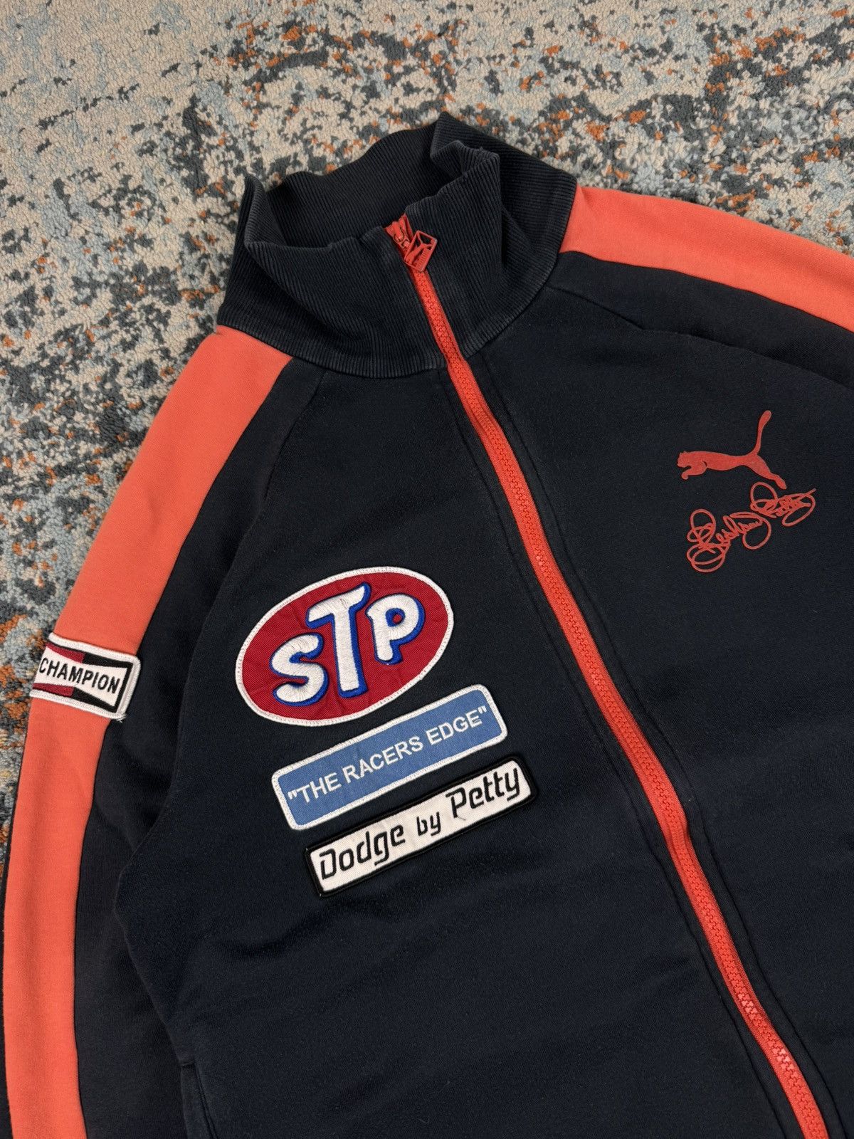 Puma Rare Puma X Dodge Richard Petty STP NASCAR zip sweatshirt Size US M / EU 48-50 / 2 - 7 Thumbnail