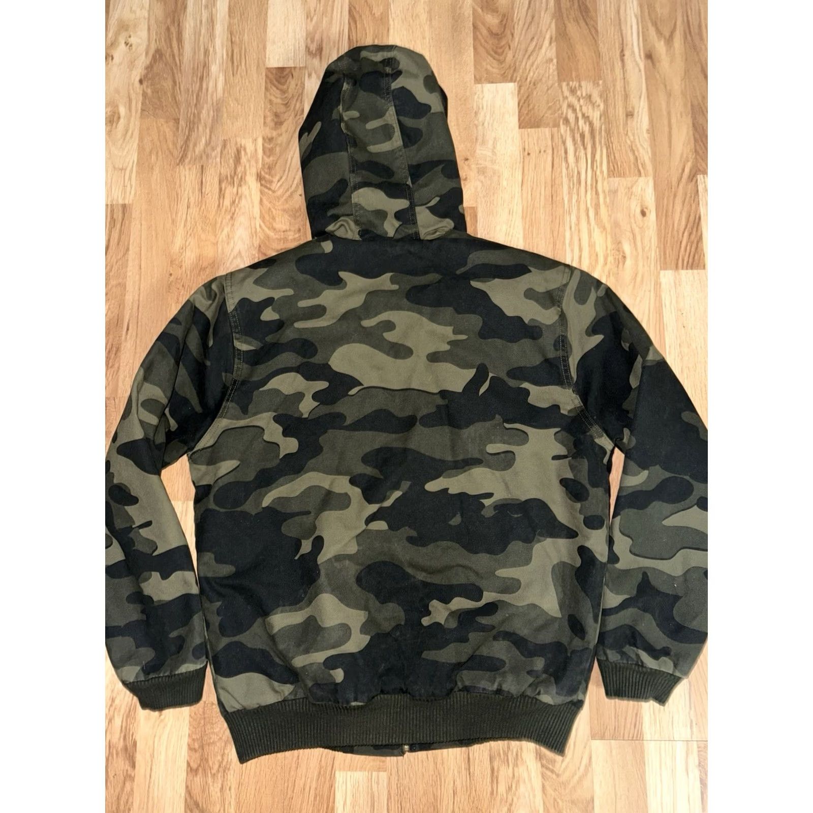 Lee Lee Camo Sherpa-Lined Jacket Men’s Medium Western Grunge Size US M / EU 48-50 / 2 - 4 Thumbnail