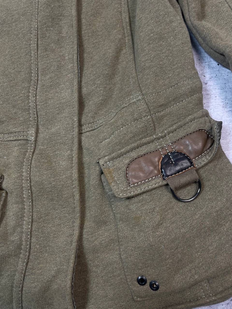 Aeronautica Militare Vintage Aeronautica Militare Faux Fur Military Jacket Y2K Size L / US 10 / IT 46 - 4 Thumbnail