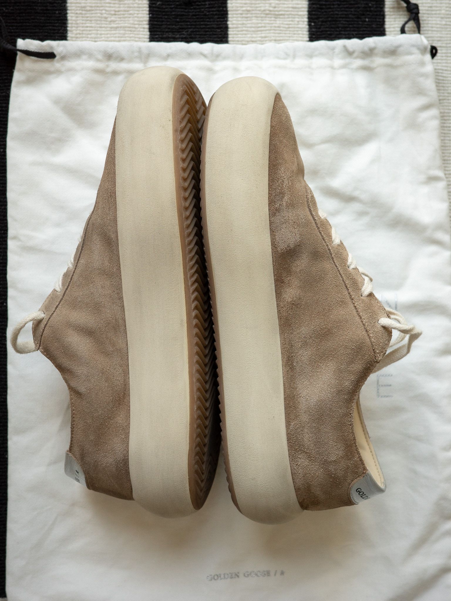 Golden Goose Golden Goose Space-Star in tobacco-colored suede Size US 9.5 / EU 42-43 - 3 Thumbnail