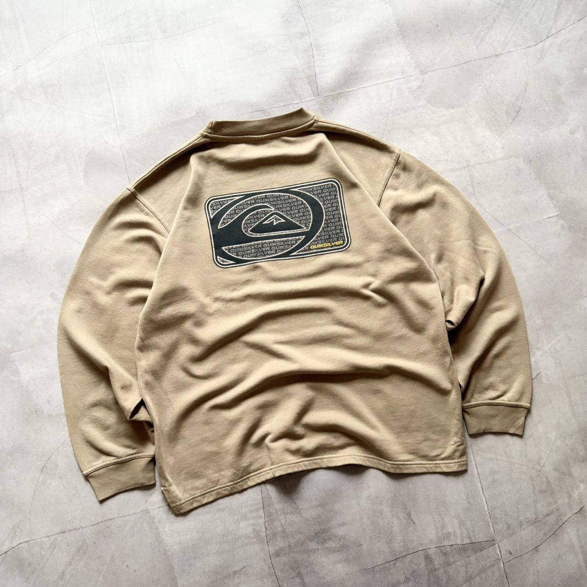 Vintage Quicksilver Big Logo Sweatshirt Surf Billabong