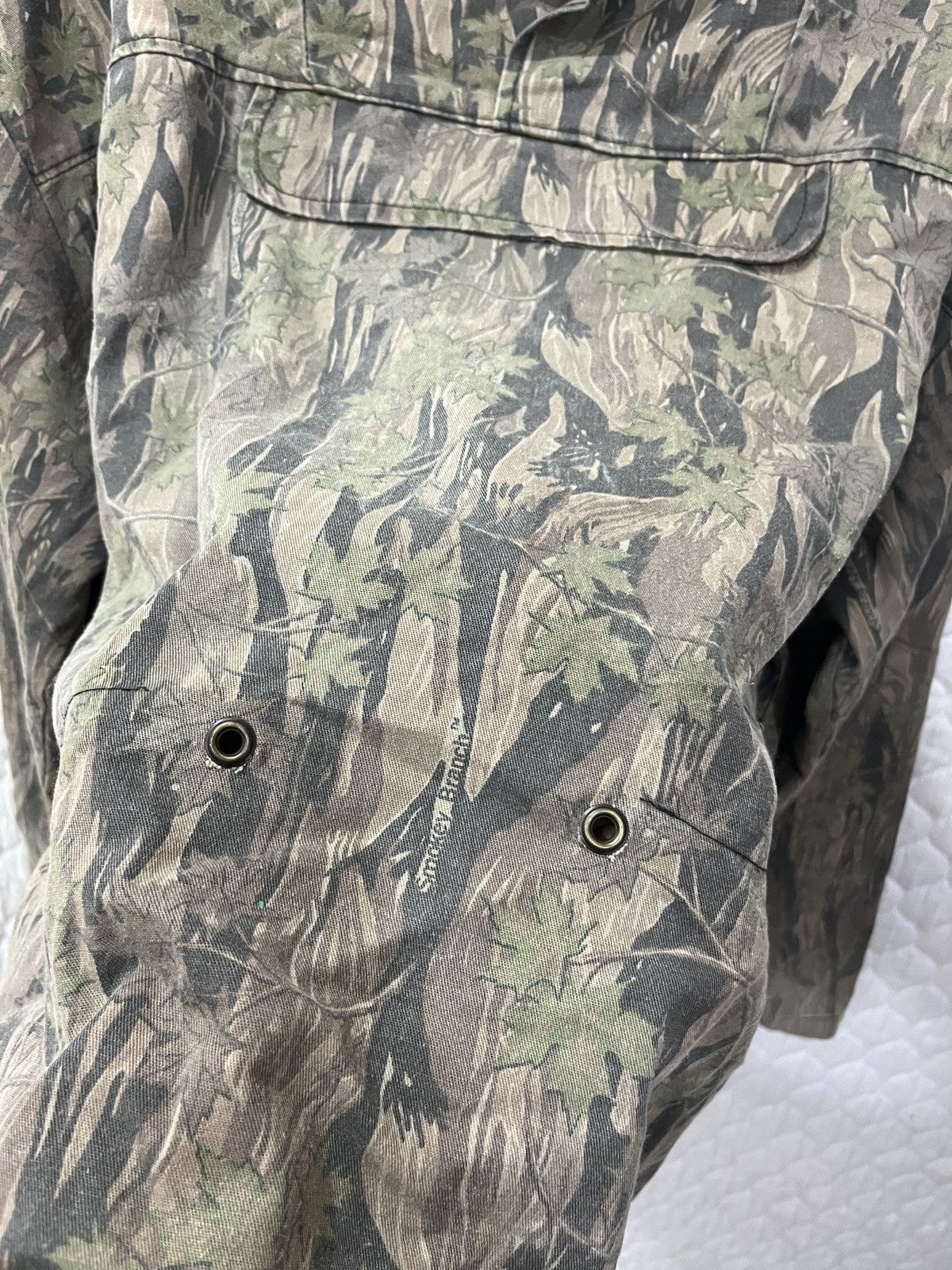 Vintage (Zzzz)🔥🔥VINTAGE MILITARY SMOKEY BRANCH ANORAK HOODIE JACKET Size US XL / EU 56 / 4 - 12 Thumbnail
