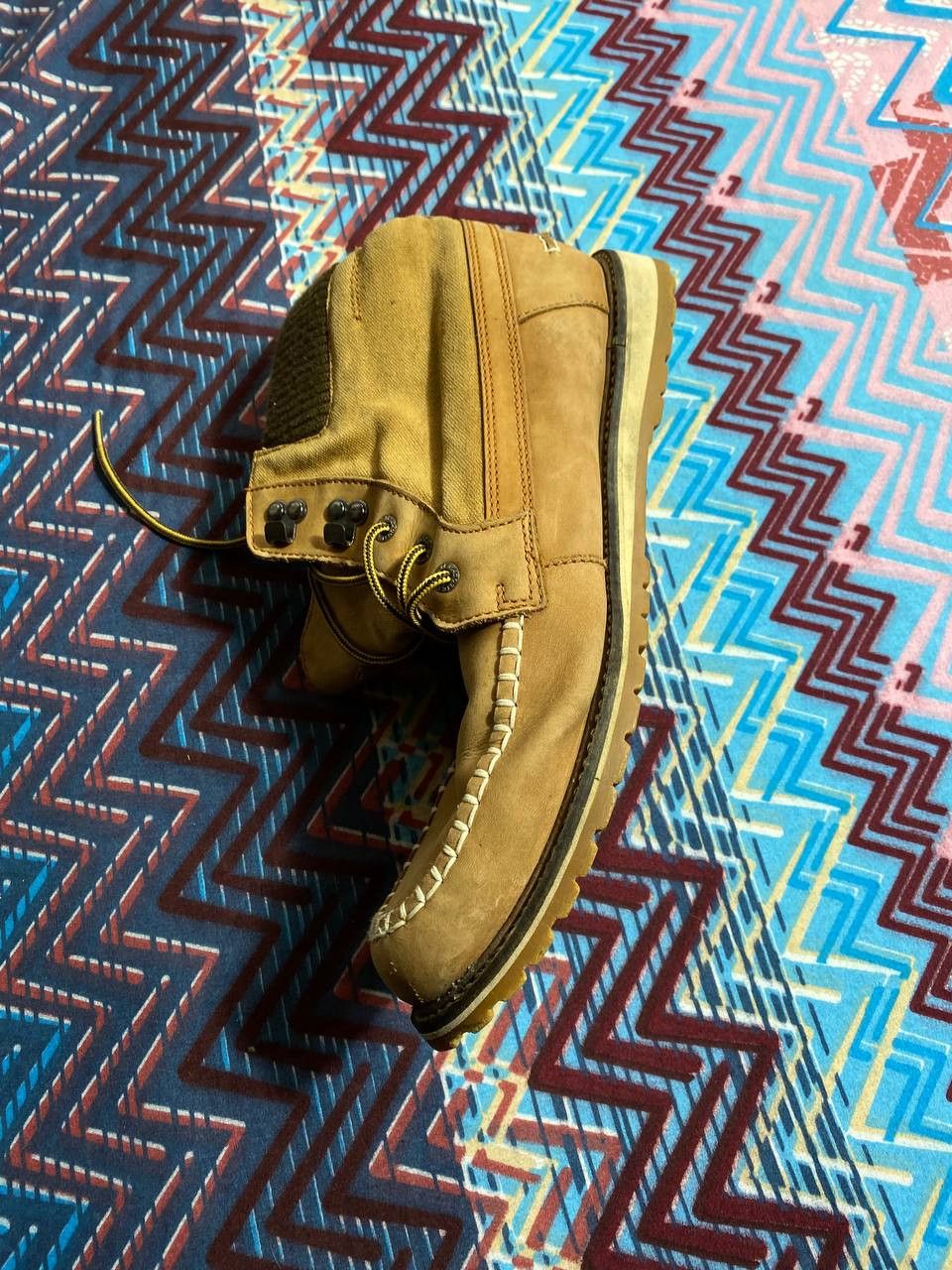 Lacoste × Vintage LACOSTE FREE SHIPPING size 9 US Classic Boots Leather Brown Size US 10 / EU 43 - 22 Thumbnail