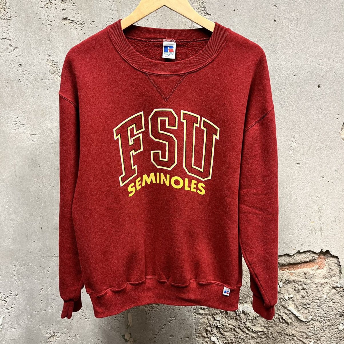 Vintage FSU Seminoles Florida State Russell Vintage Sweatshirt Size US M / EU 48-50 / 2 - 1 Thumbnail