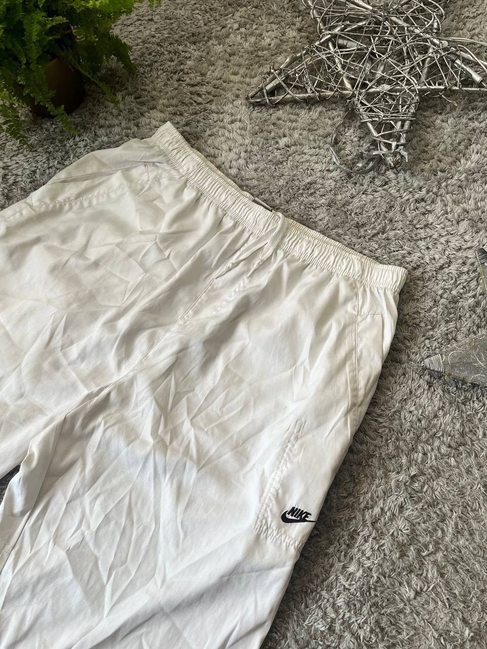 Nike × Vintage 00s Nike Shorts Vintage Streetwear Logo Swoosh Rare Size US 35 - 3 Thumbnail