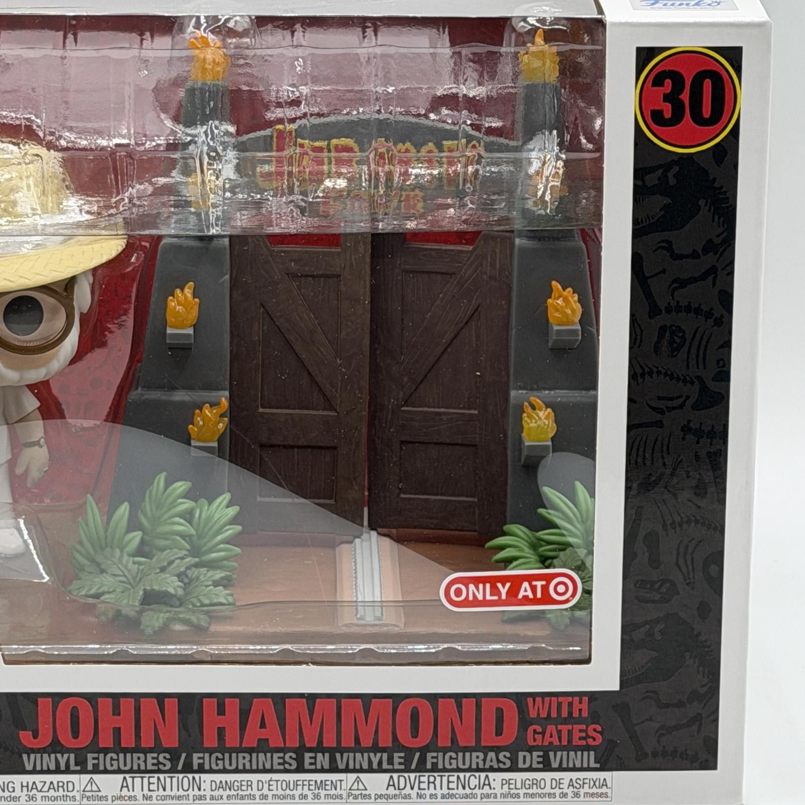 Other Funko POP! Town Jurassic Park John Hammond with Gates #30 Size ONE SIZE - 8 Thumbnail