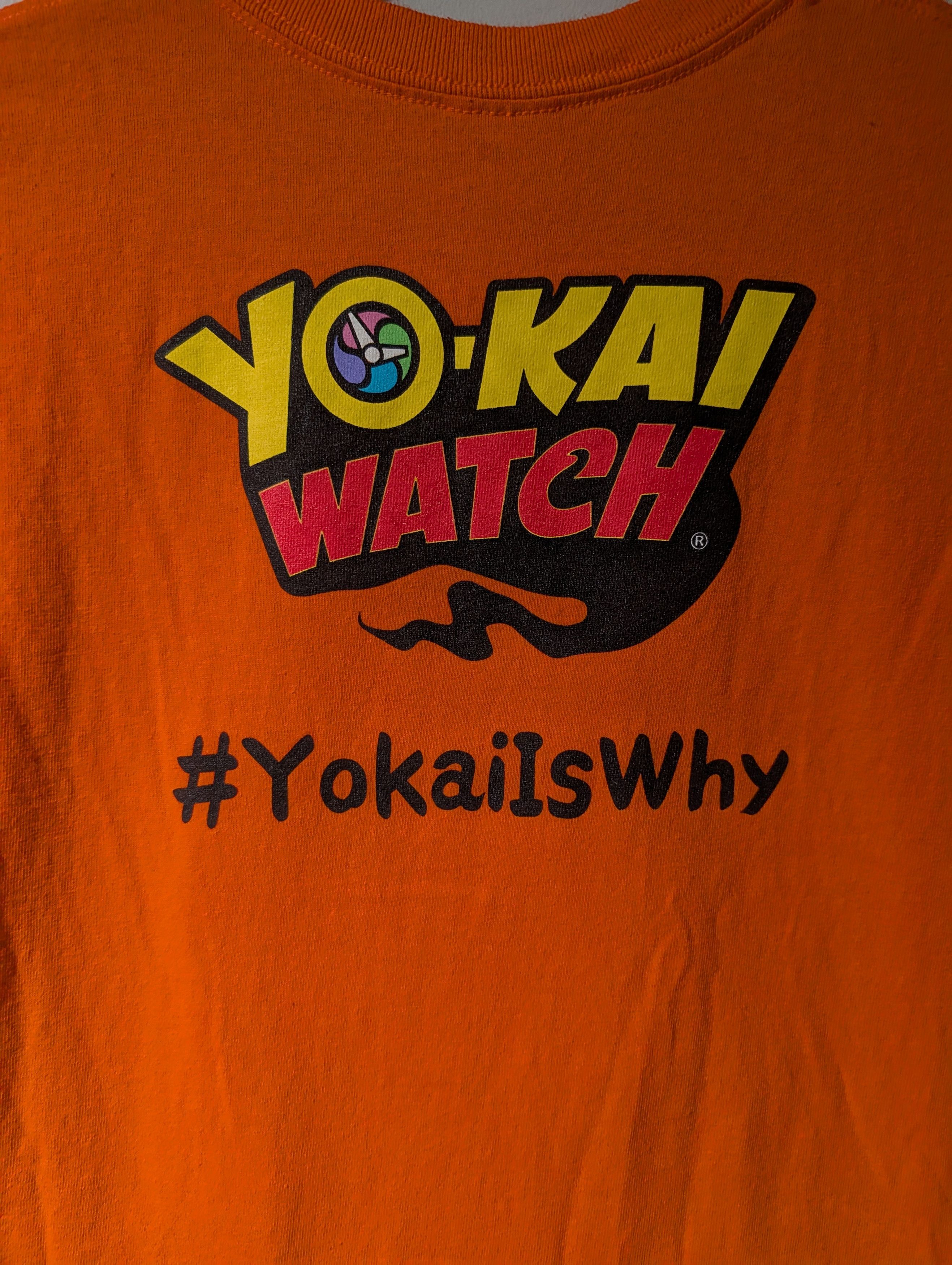 Nintendo VTG Nintendo Yo-Kai Watch Jibanyan Graphic T-Shirt #YokaiIs Size US L / EU 52-54 / 3 - 7 Thumbnail