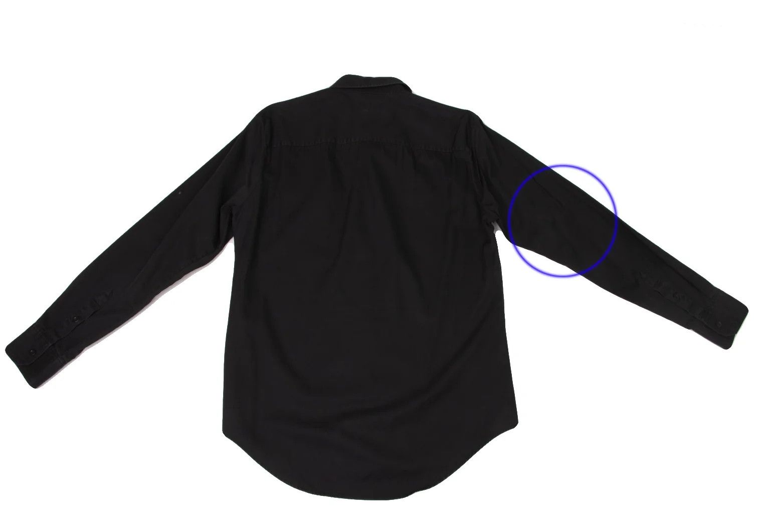 Yohji Yamamoto Yohji Yamamoto Cotton Contrast Shirt Size US M / EU 48-50 / 2 - 11 Thumbnail