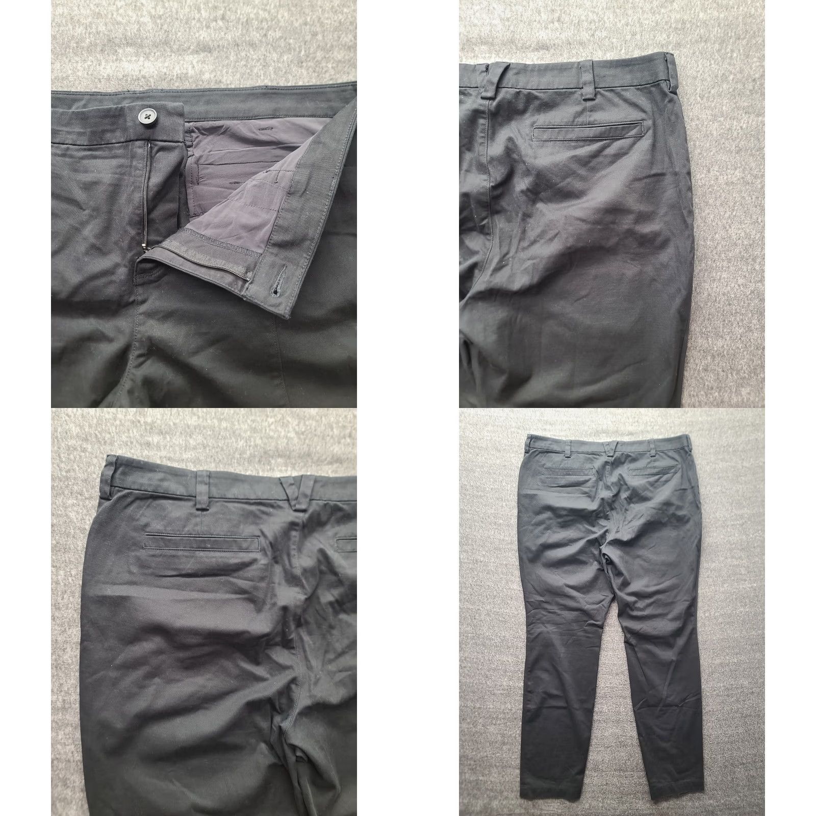 Vintage Duluth Womens Pants 18x33 Flexpedition Regular Cargo Outdoors Flat Front Zip Button Black Nylon Spandex Cargo Pant Womens 18 Regular Inseam 32"} Size 26" / US 2 / IT 38 - 8 Thumbnail