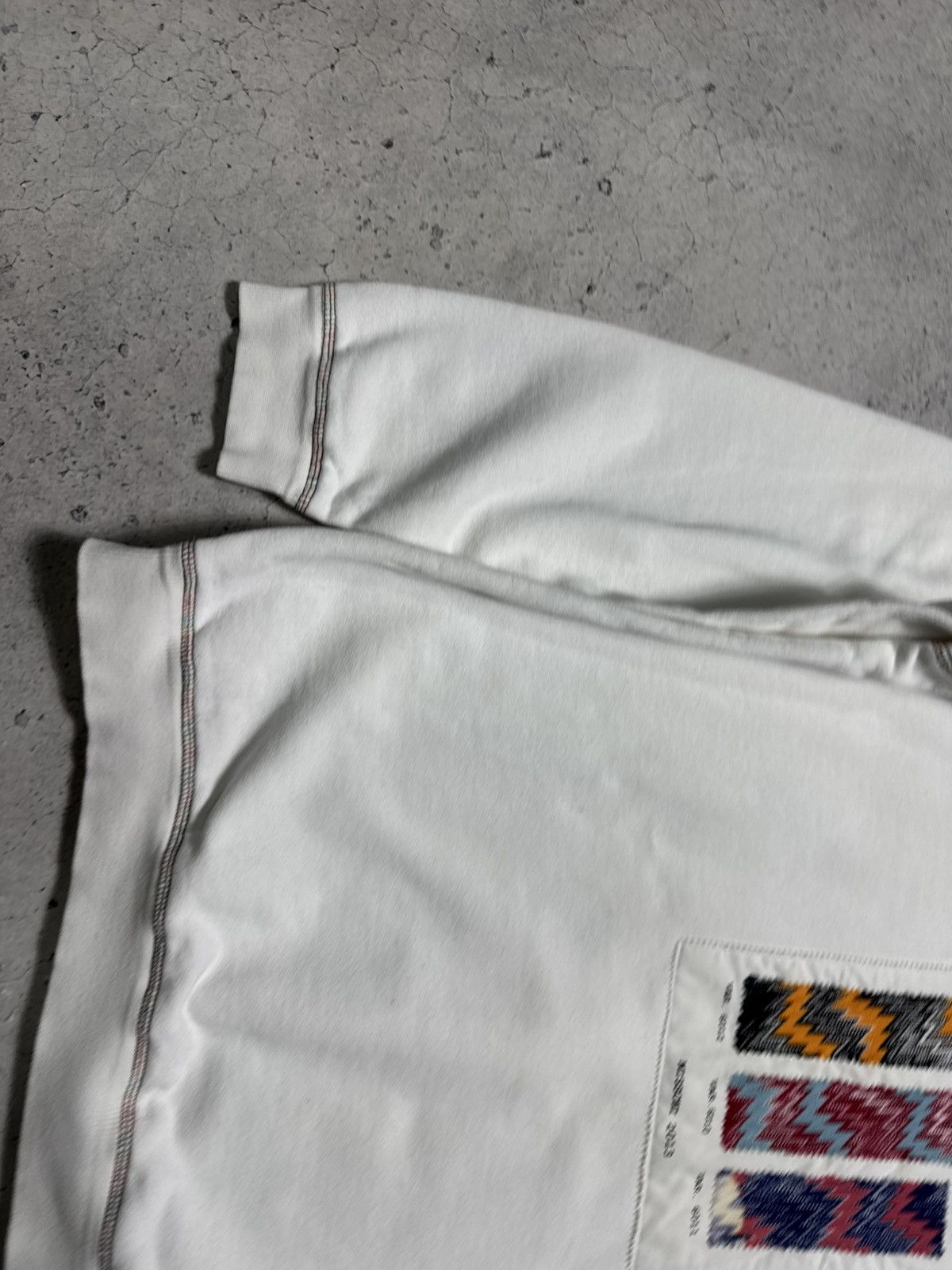 Missoni Missoni Luxury Sweatshirt Big Logo White Size US L / EU 52-54 / 3 - 3 Thumbnail