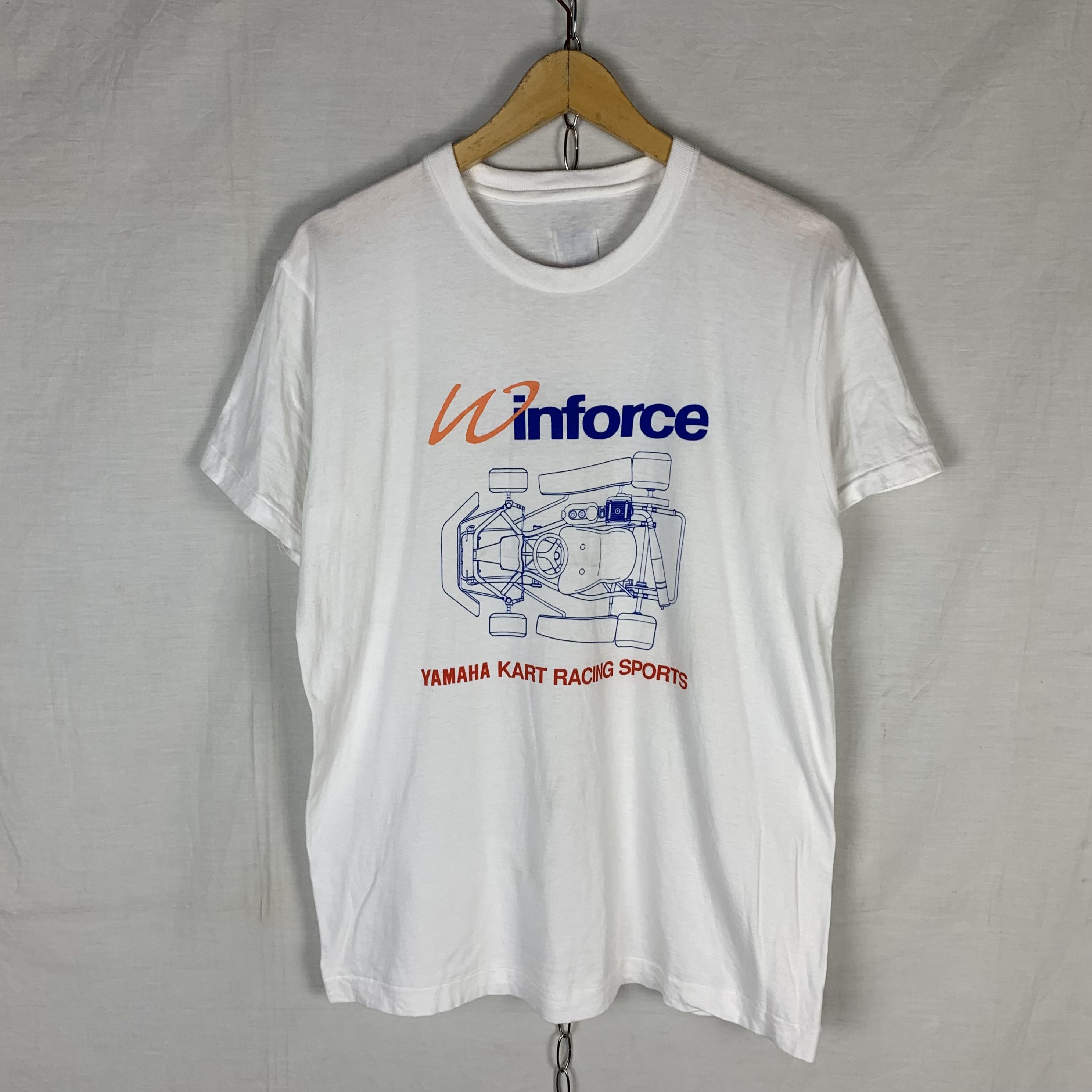Yamaha Vintage Winforce Yamaha Kart Racing Sports Tshirt Size US M / EU 48-50 / 2 - 1 Thumbnail