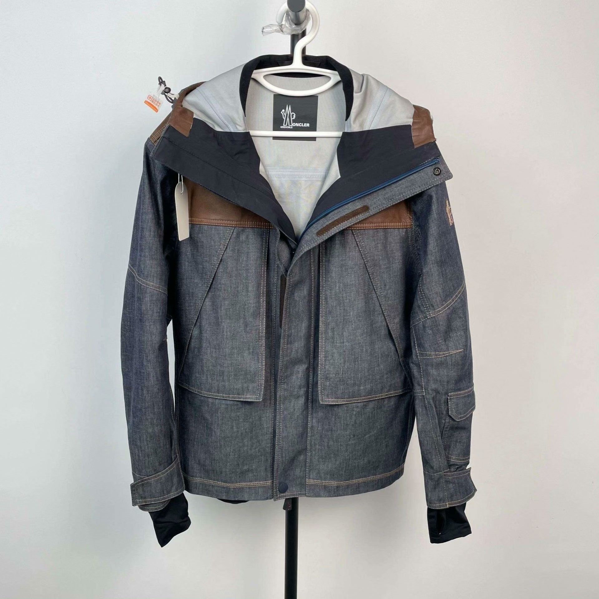 Moncler Moncler Denim Jacket S Women Size S / US 4 / IT 40 - 1 Thumbnail