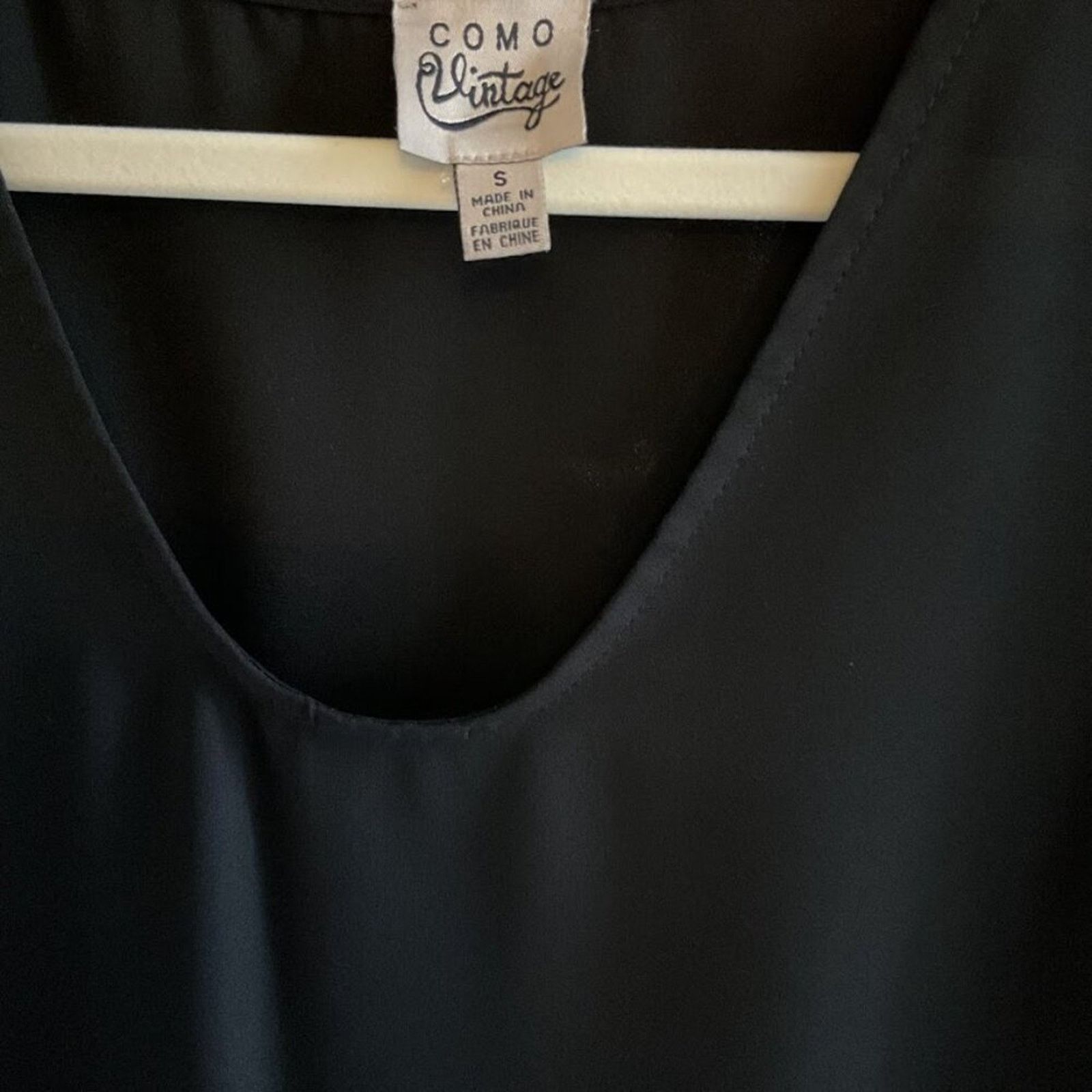 Vintage Como Vintage 3/4 Sleeve Blouse - Sz S Size S / US 4 / IT 40 - 2 Thumbnail