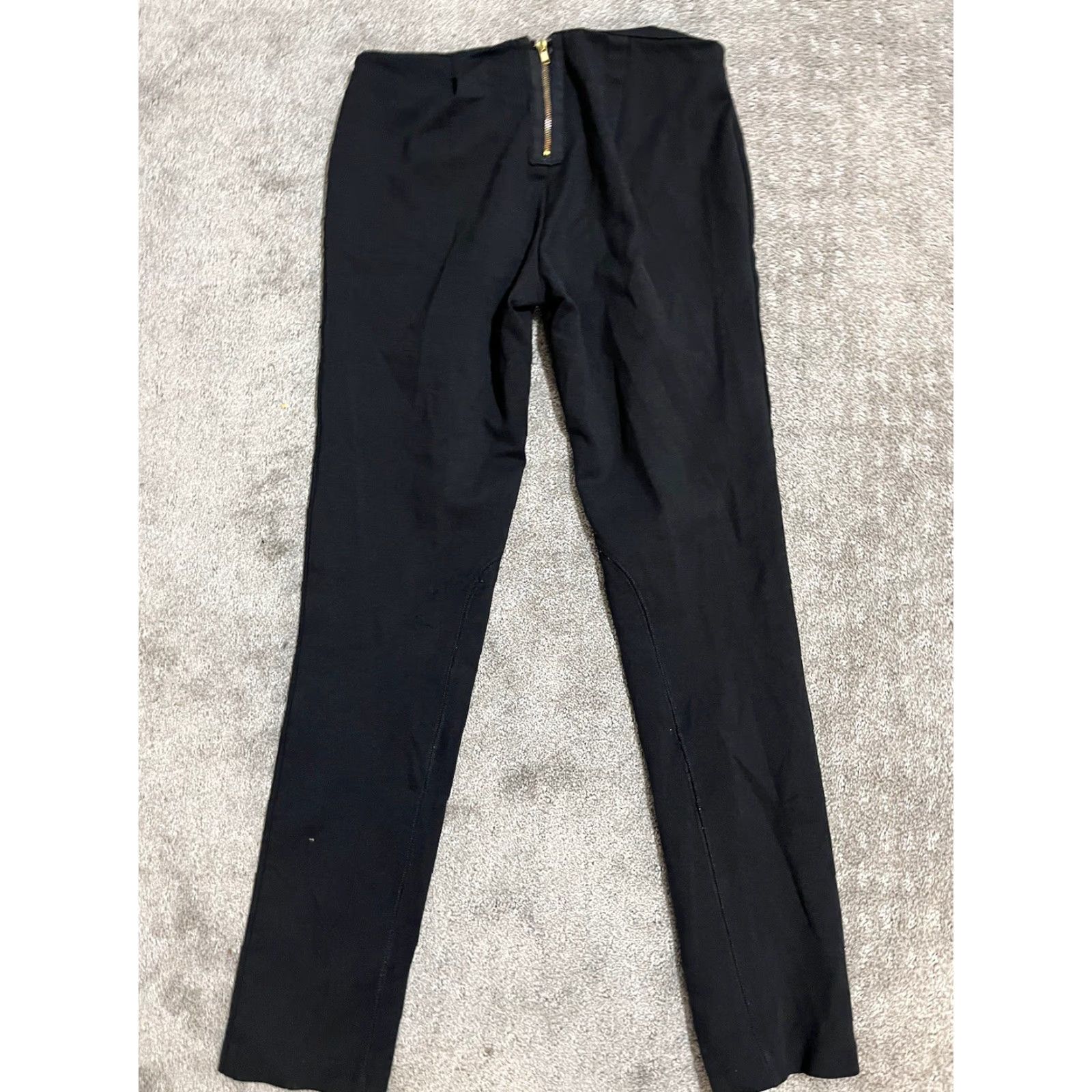 J.Crew J. CREW Pixie Skinny Pants Women's Size 4 Black Ponte Size 27" / US 4 / IT 40 - 3 Thumbnail