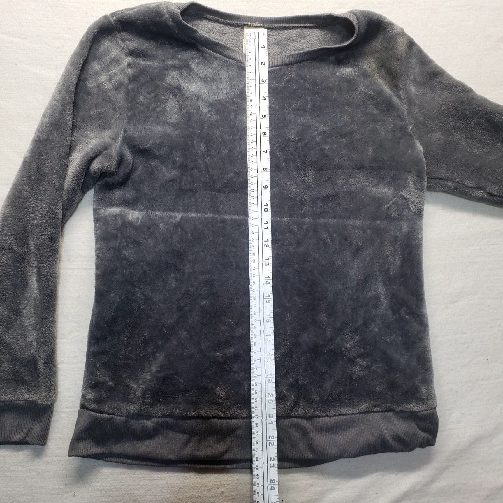Faded Glory Faded Glory Sweater Shirt Women L Gray Solid Long Sleeve Adults Large Pullover Classic American Size L / US 10 / IT 46 - 7 Thumbnail