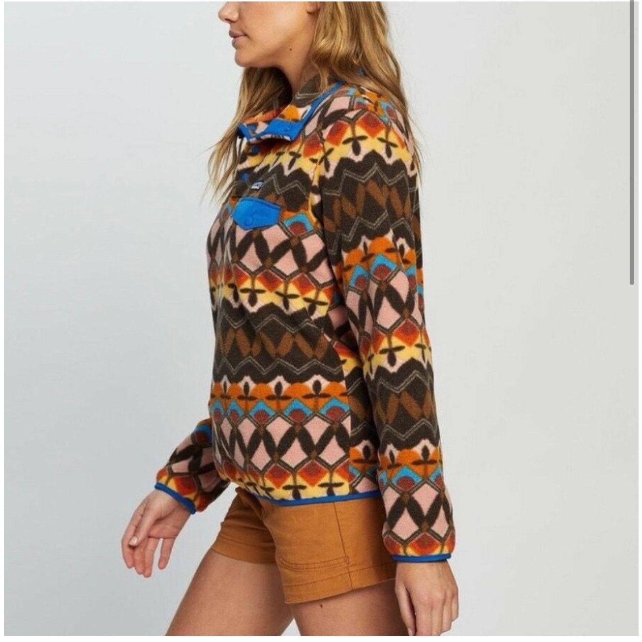 Patagonia PATAGONIA Lightweight Synchilla Pullover Big Anthos Aztec Size M / US 6-8 / IT 42-44 - 3 Thumbnail