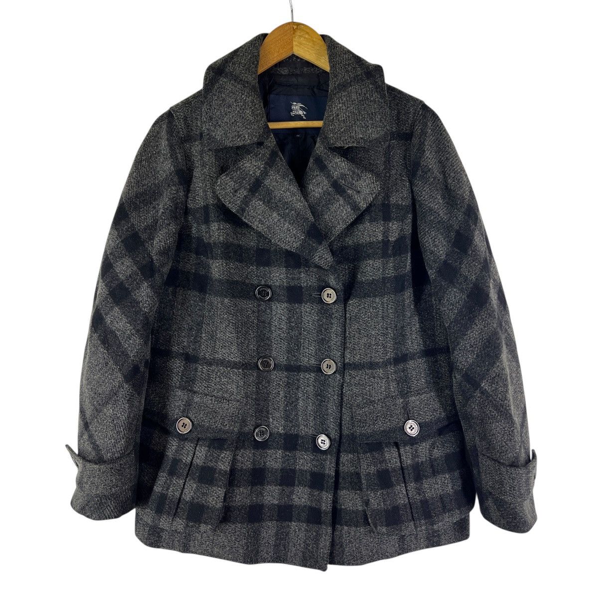 Burberry 🔥 Burberry London Double Breasted Peacoat Size US S / EU 44-46 / 1 - 1 Thumbnail