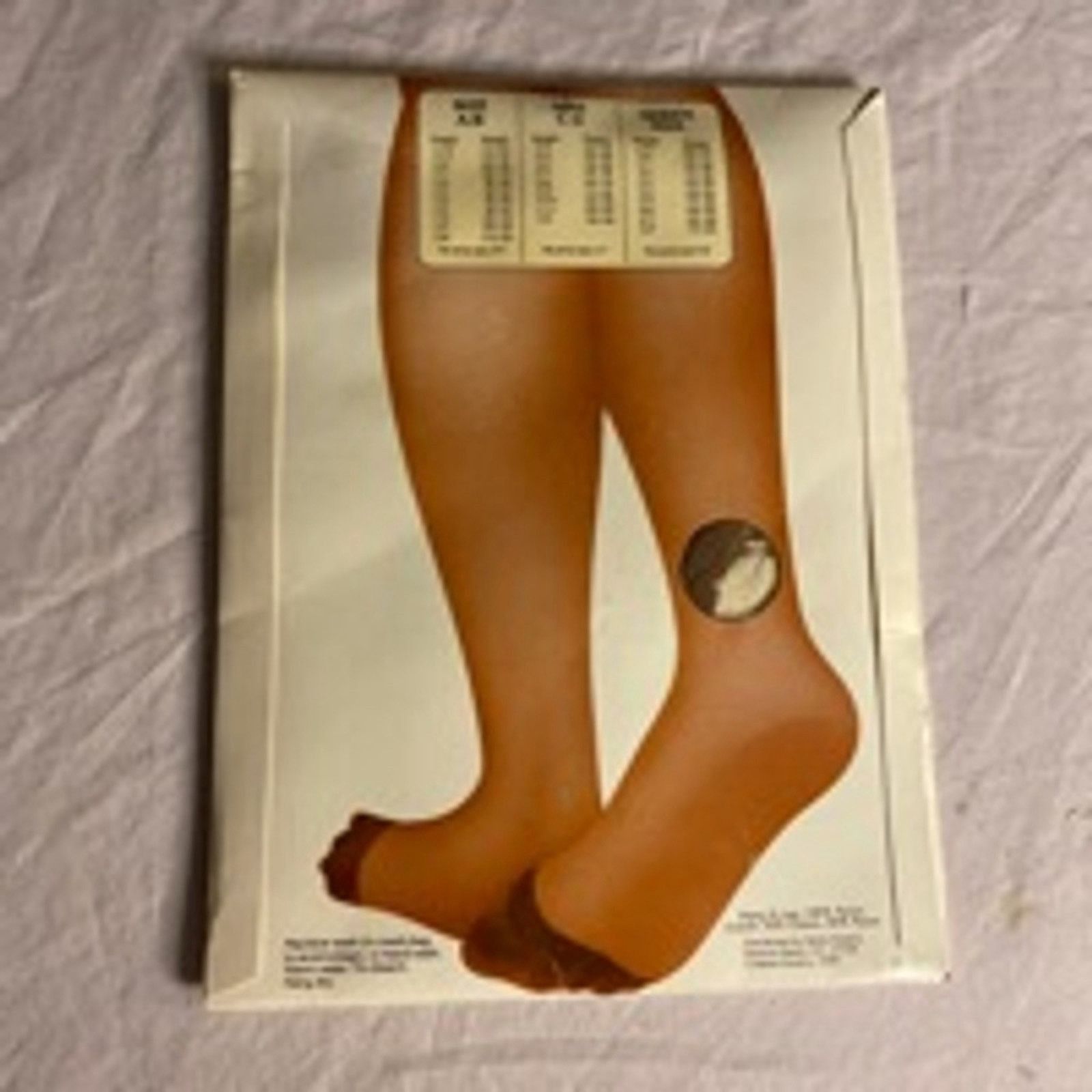 Other Vintage Underalls Pantyhose A-B Suntan Legs Brief Panty Size ONE SIZE - 5 Thumbnail