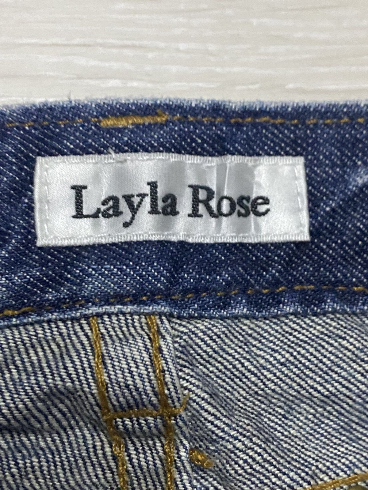 Tornado Mart Woman Layla Jean & Co Studded Y2K Flare Denim Size US 27 - 17 Thumbnail