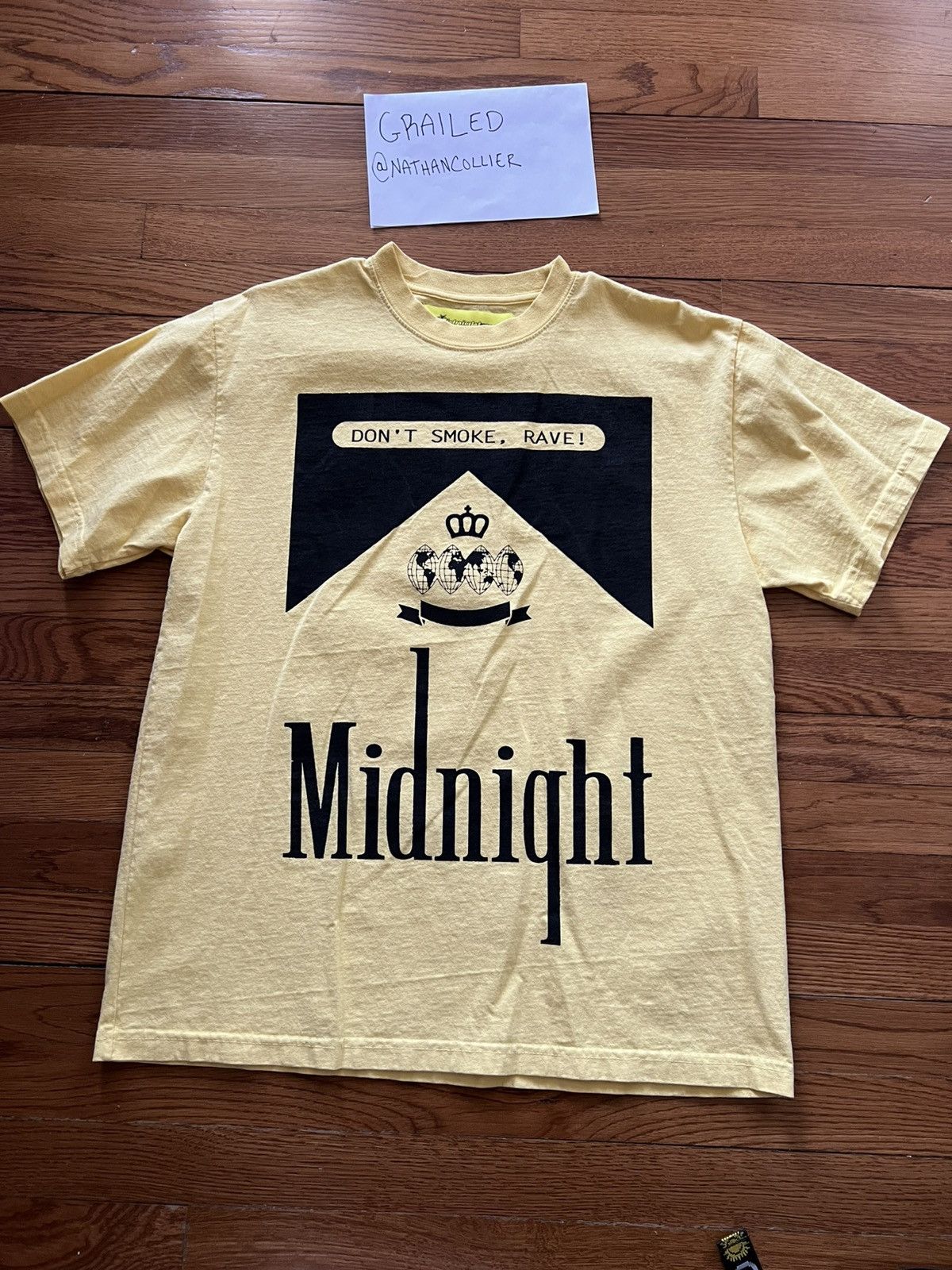 MiDNIGHT Midnight Studios Midnight Rave Don’t Smoke T Shirt size 2/M Size US M / EU 48-50 / 2 - 1 Thumbnail
