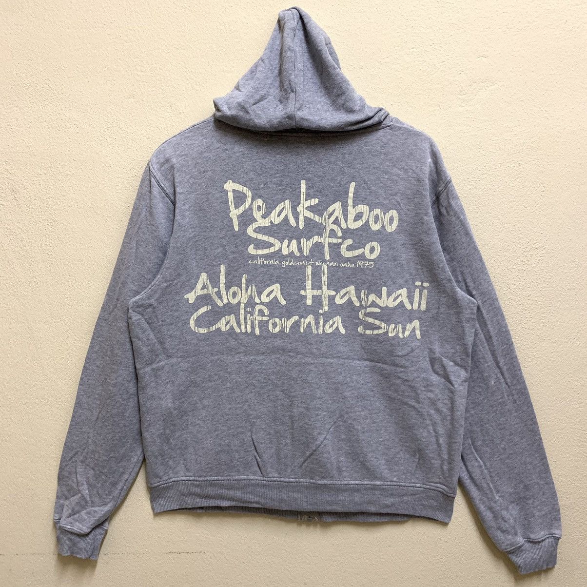 Vintage Vintage PEAKABOO SURF HAWAII Hoodie Sweater Size US L / EU 52-54 / 3 - 6 Thumbnail